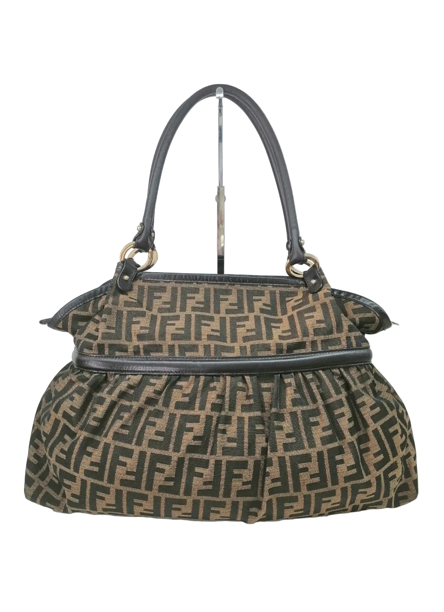 FENDI ZUCCA LARGE CHEF SHOPPER TOTE