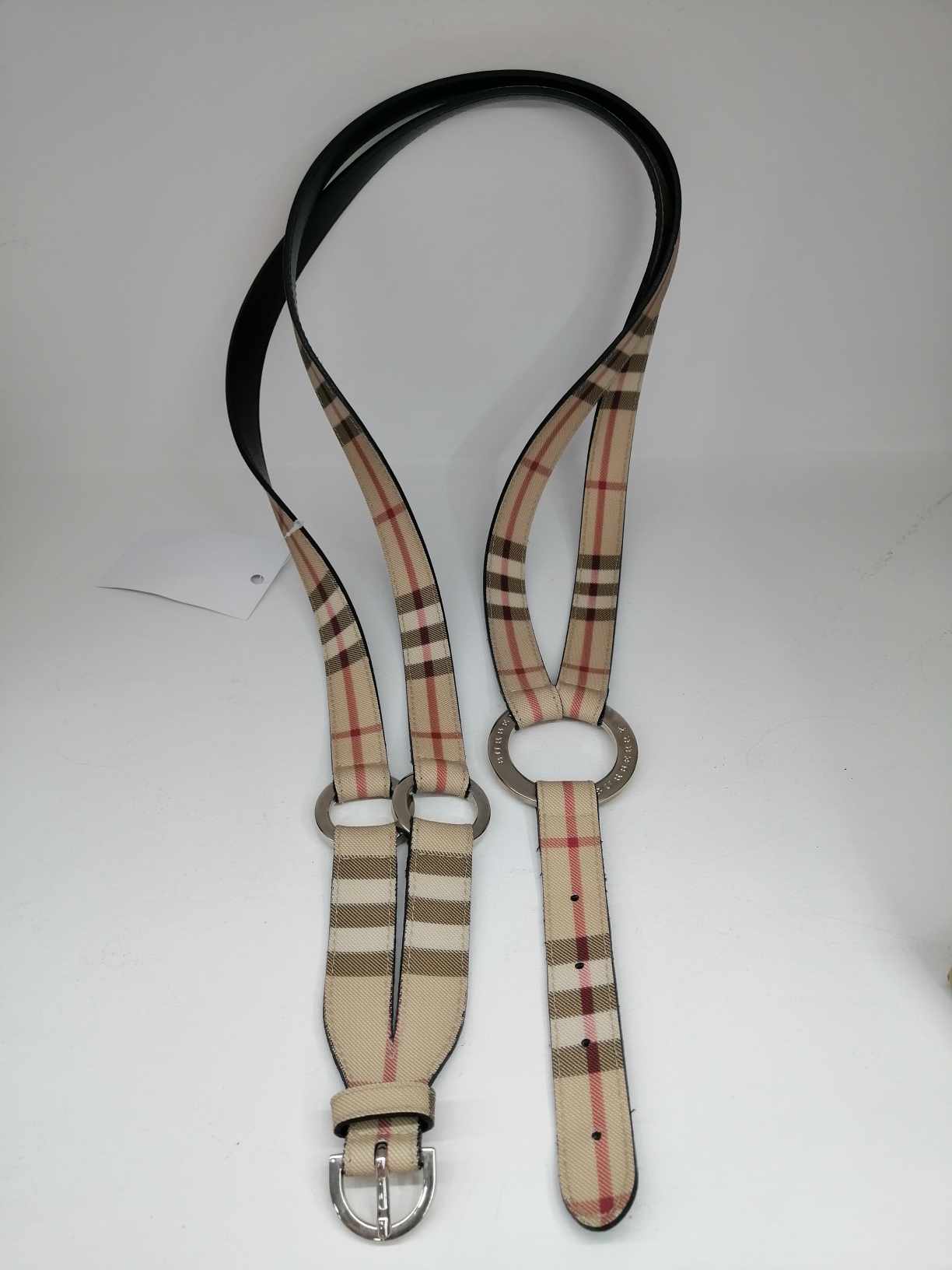 Burberry Cintura doppia cinta TG 100