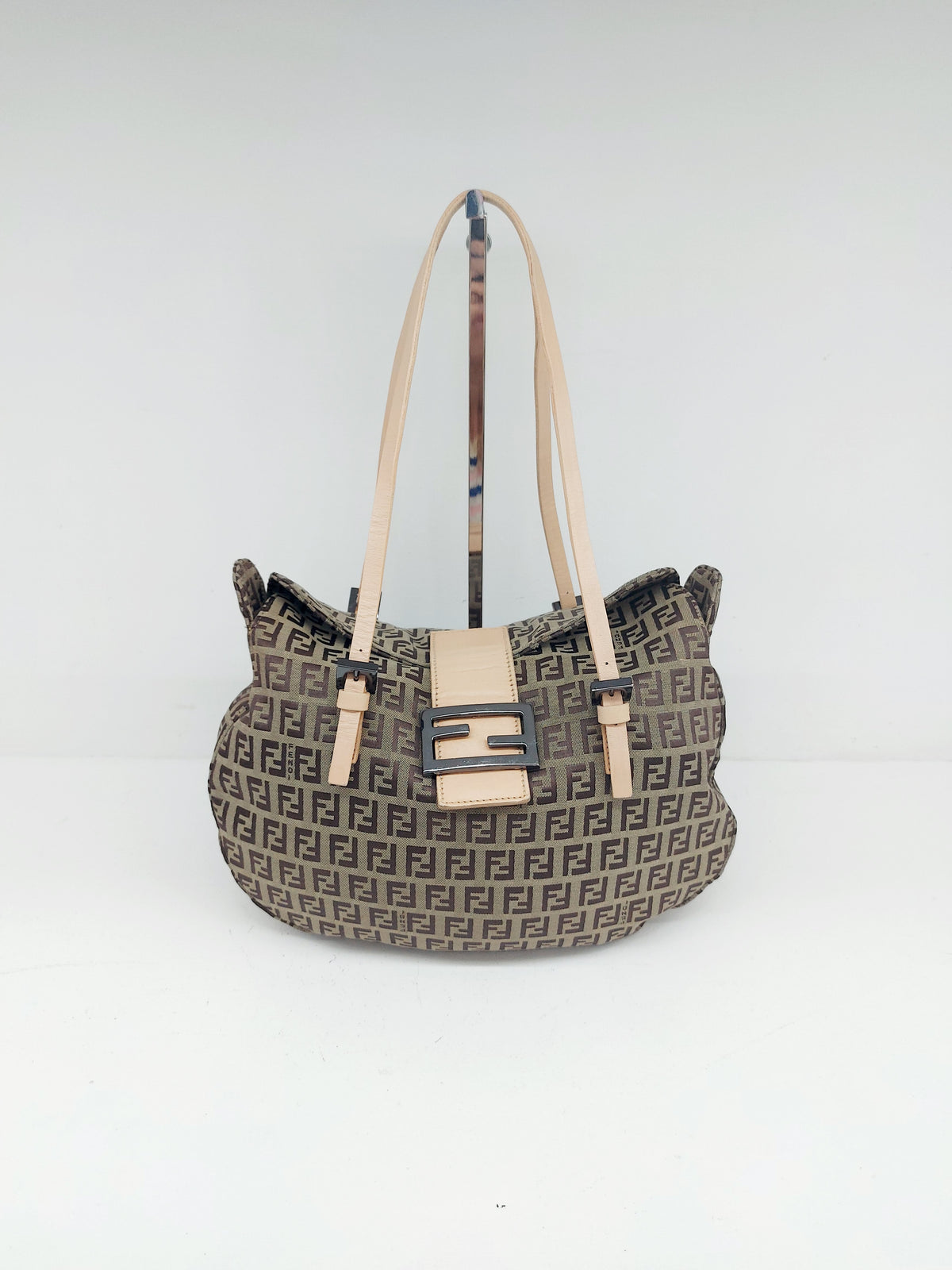 FENDI BAGUETTE ZUCCHINO