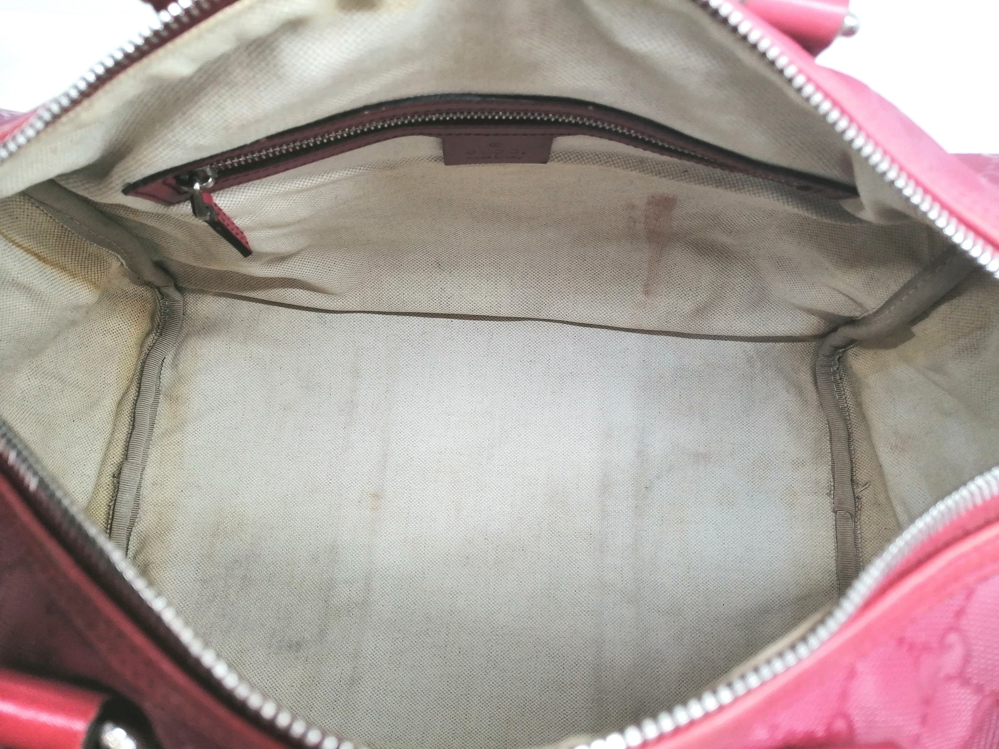 GUCCI BAULETTO BOSTON VERNICE