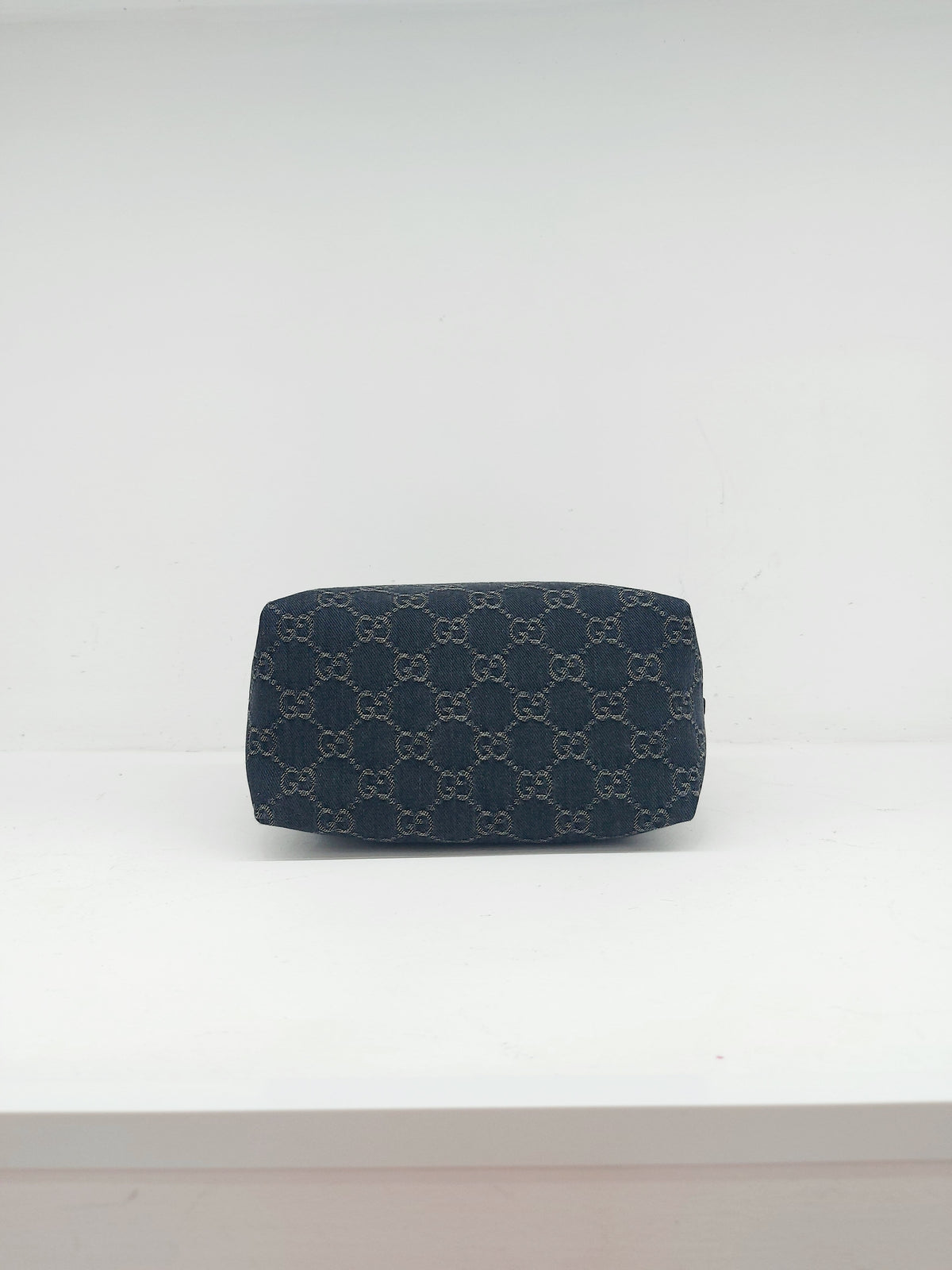 GUCCI BOSTON MINI BAULETTO DENIM GG