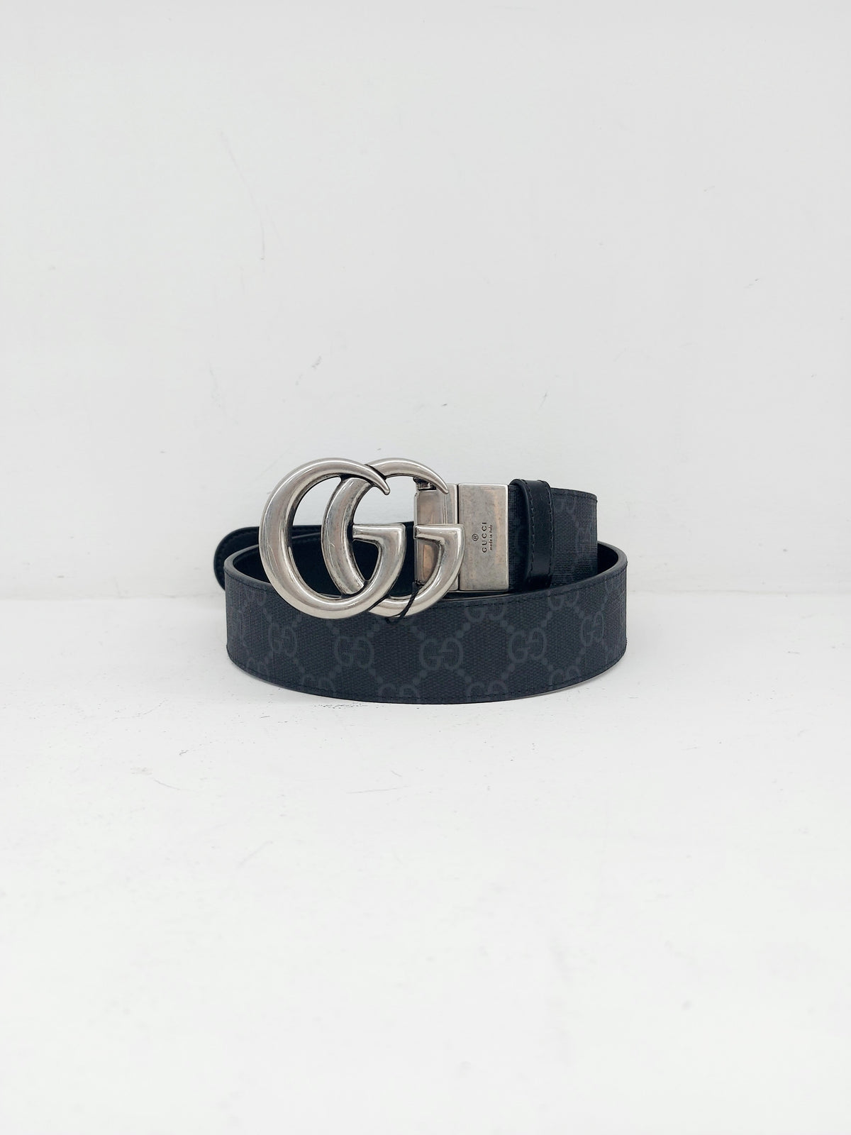 GUCCI CINTURA GG REVERIBLE 3,7CM