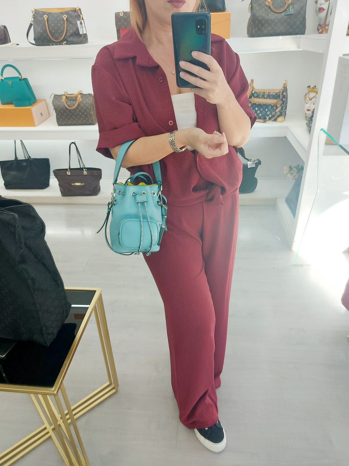 FENDI MINI MON TRESOR BUCKET