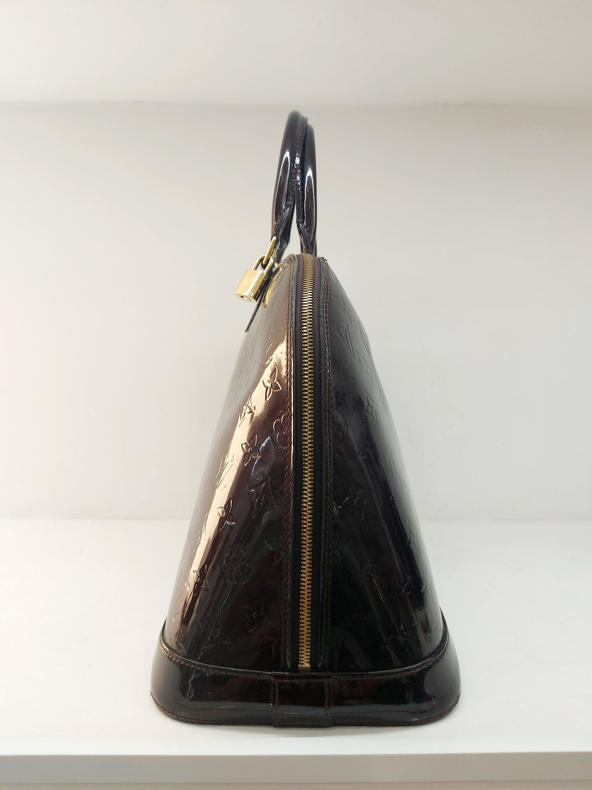 LOUIS VUITTON ALMA GM VERNIS