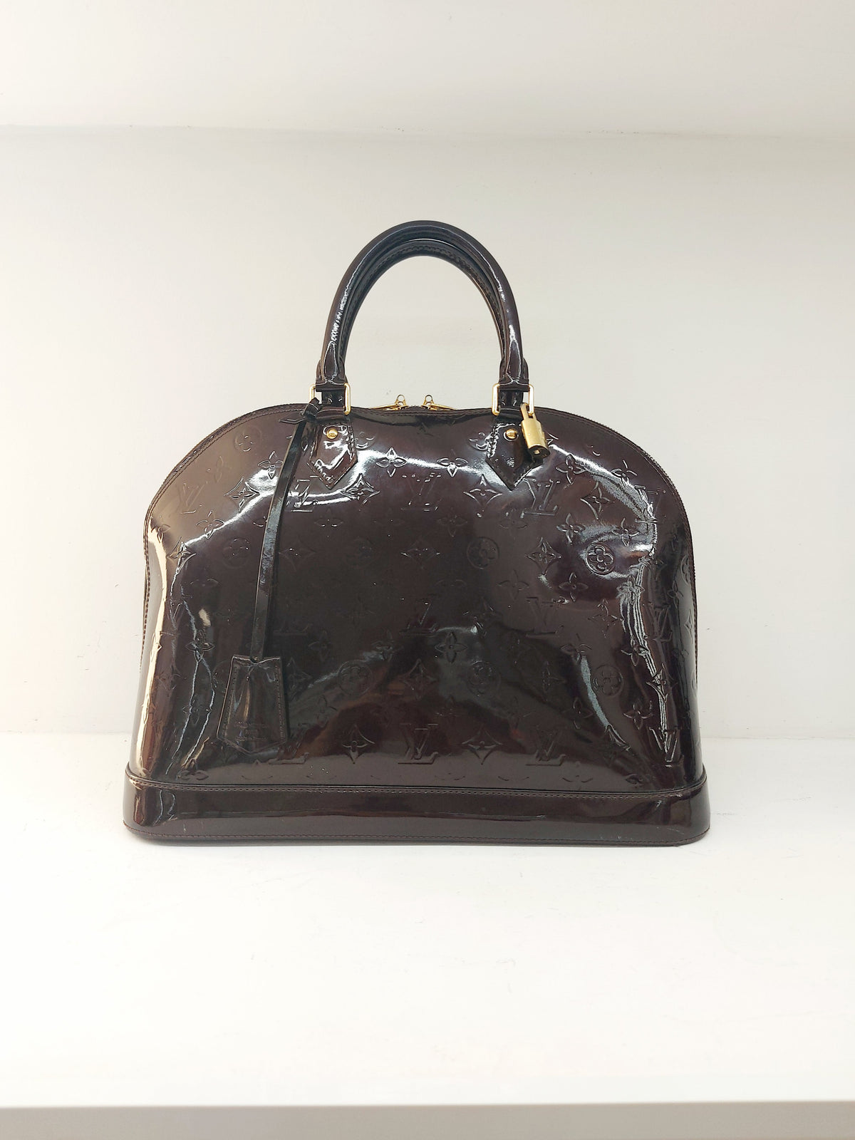 LOUIS VUITTON ALMA GM VERNIS