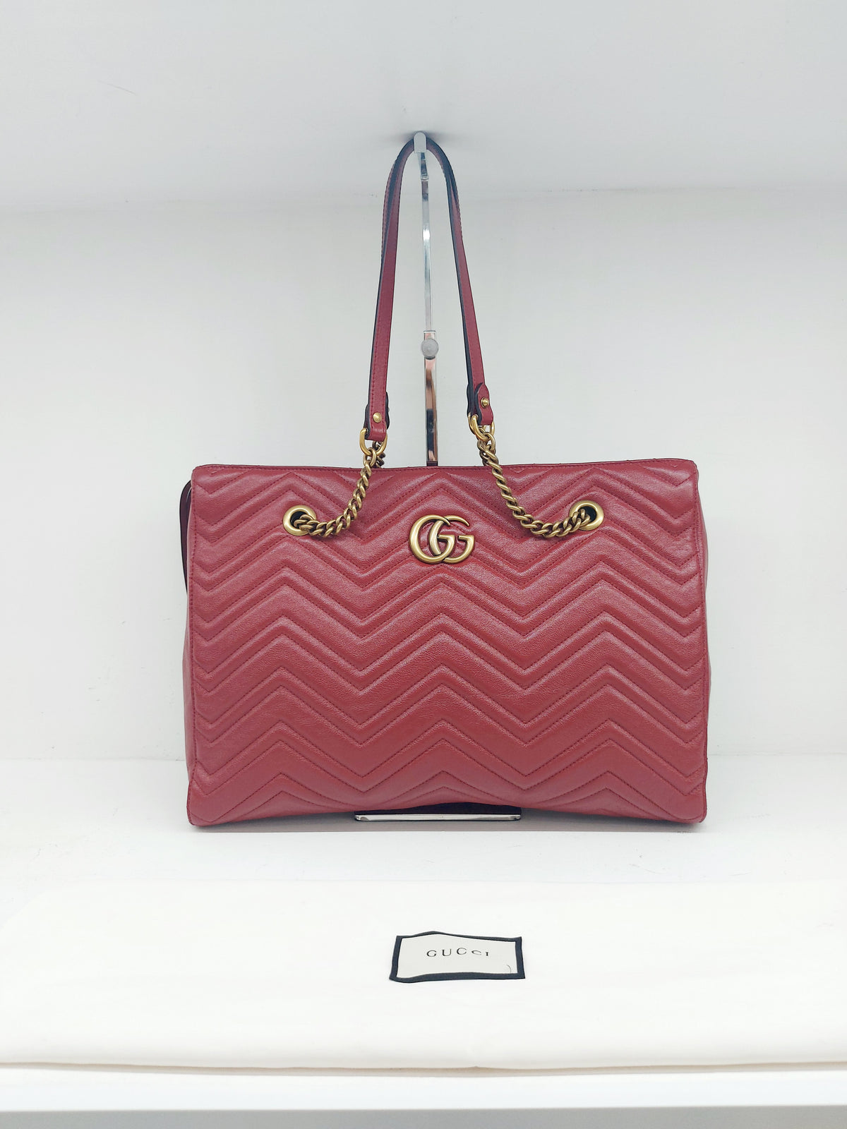 GUCCI MARMONT GG SHOPPER