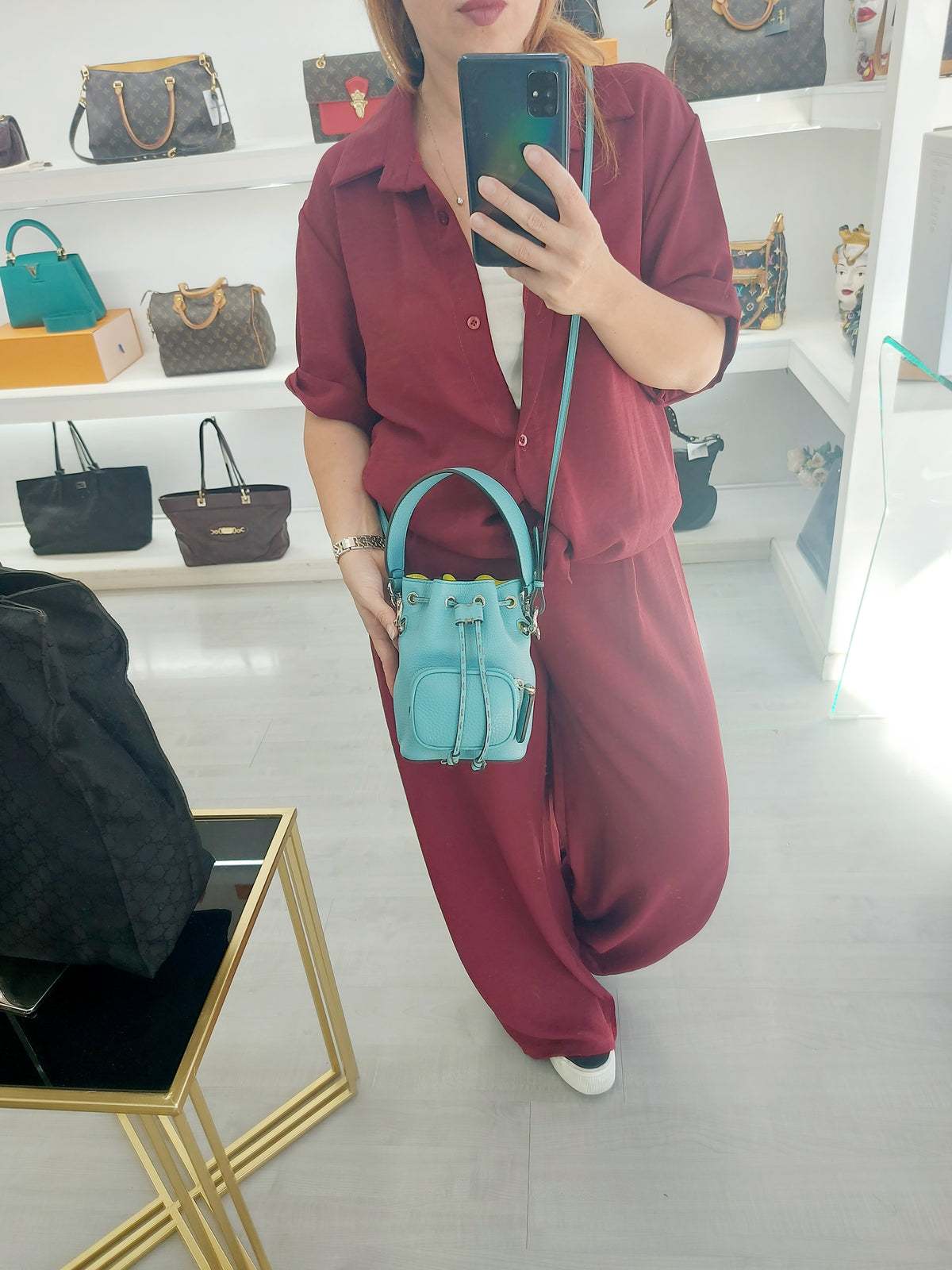 FENDI MINI MON TRESOR BUCKET