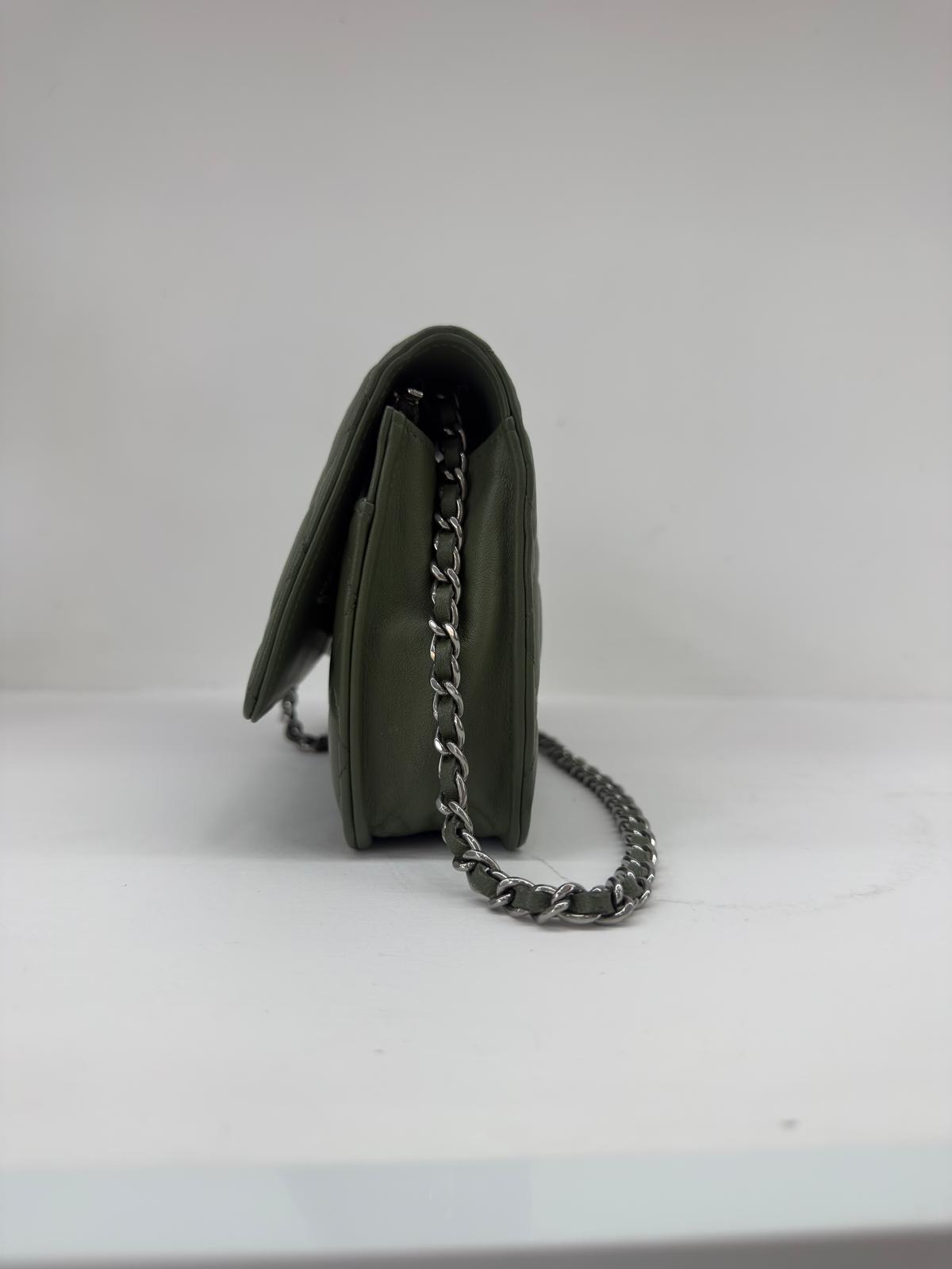 CHANEL WALLET CHAIN VERDE