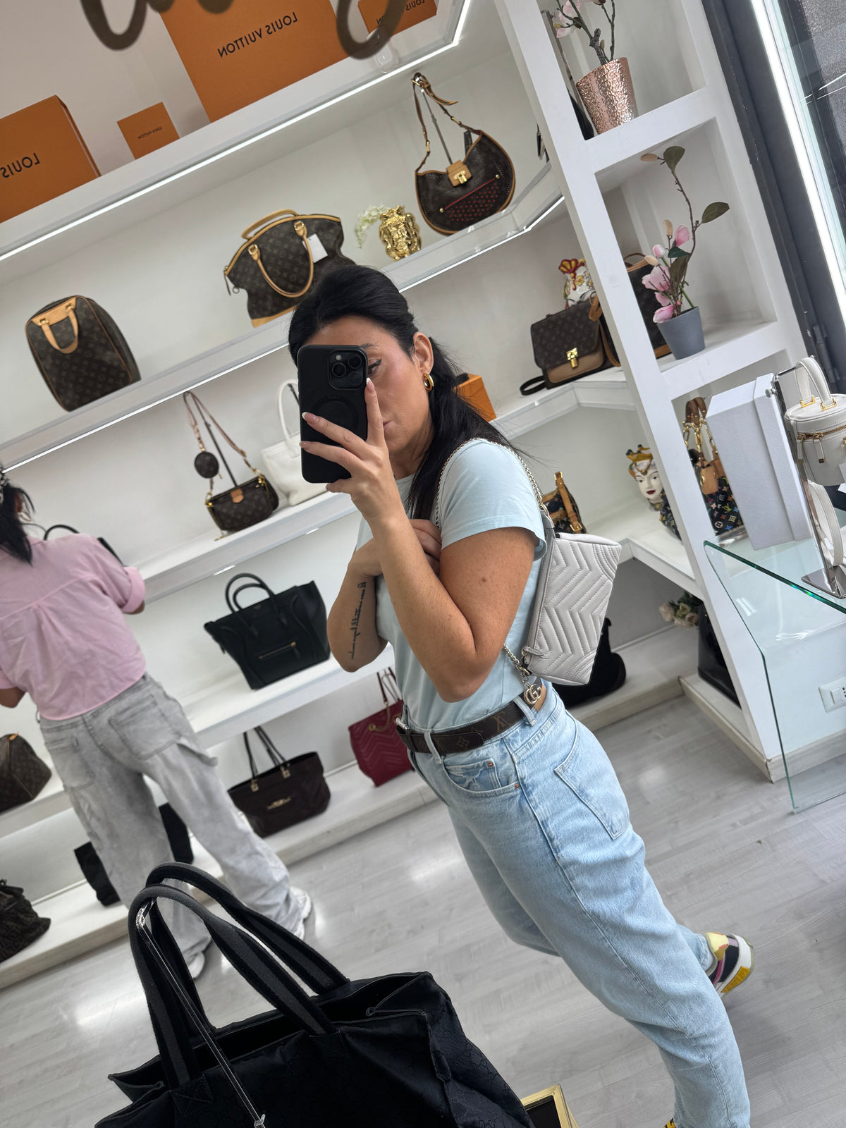 GUCCI BORSA A SPALLA GG MARMONT PICCOLA