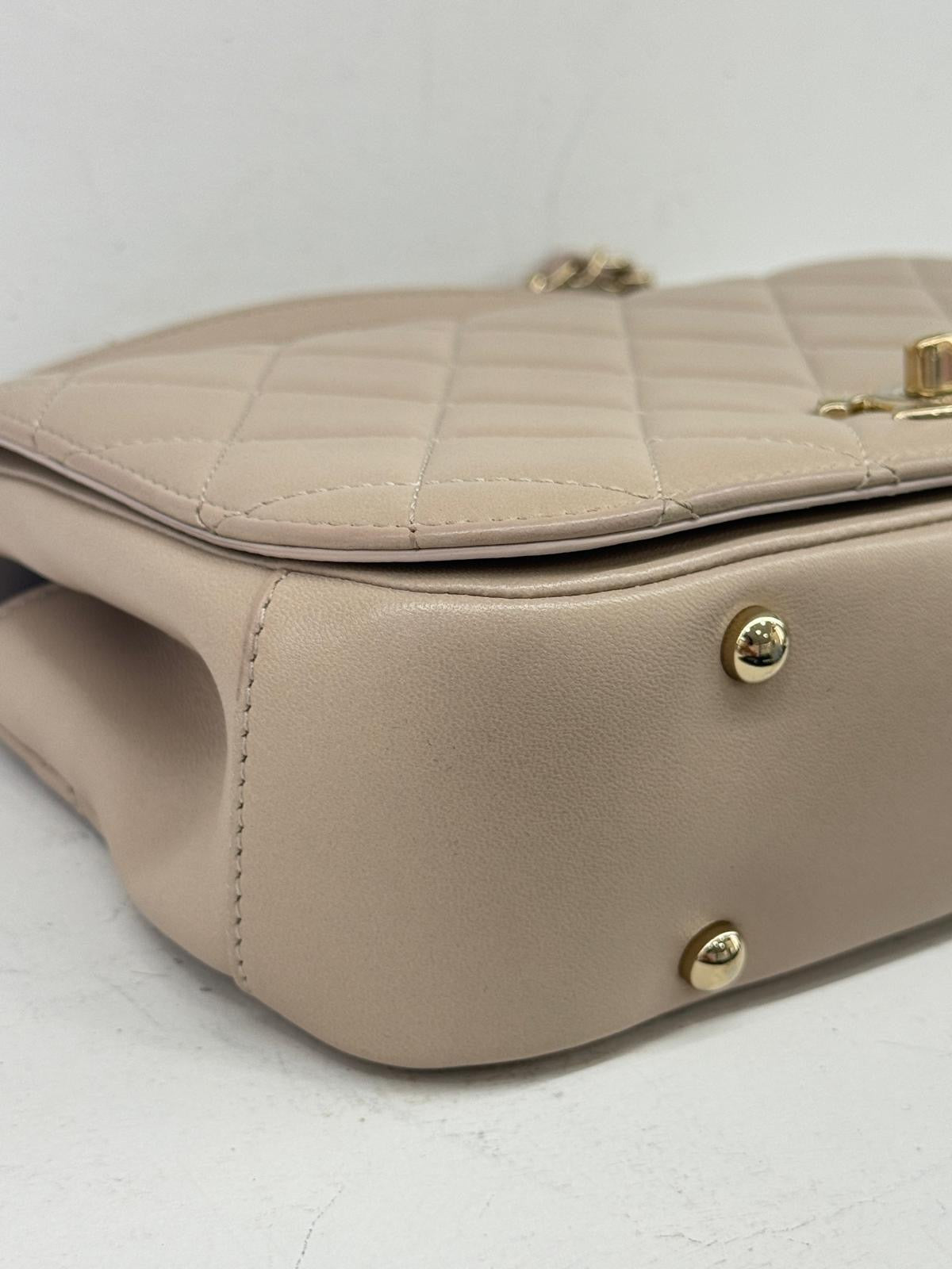 CHANEL CARRY CHIC TOP HANDLE FLAP
