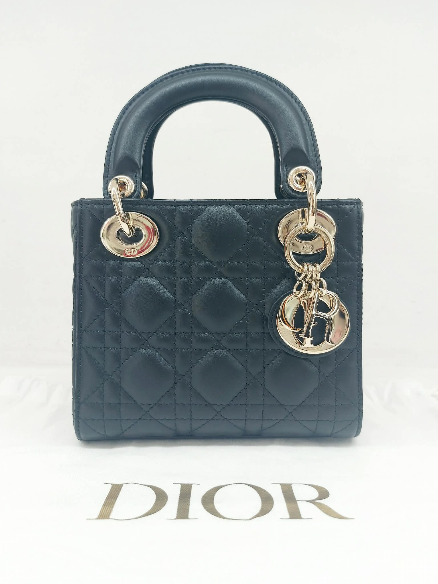 CHRISTIAN DIOR LADY D MINI NERA
