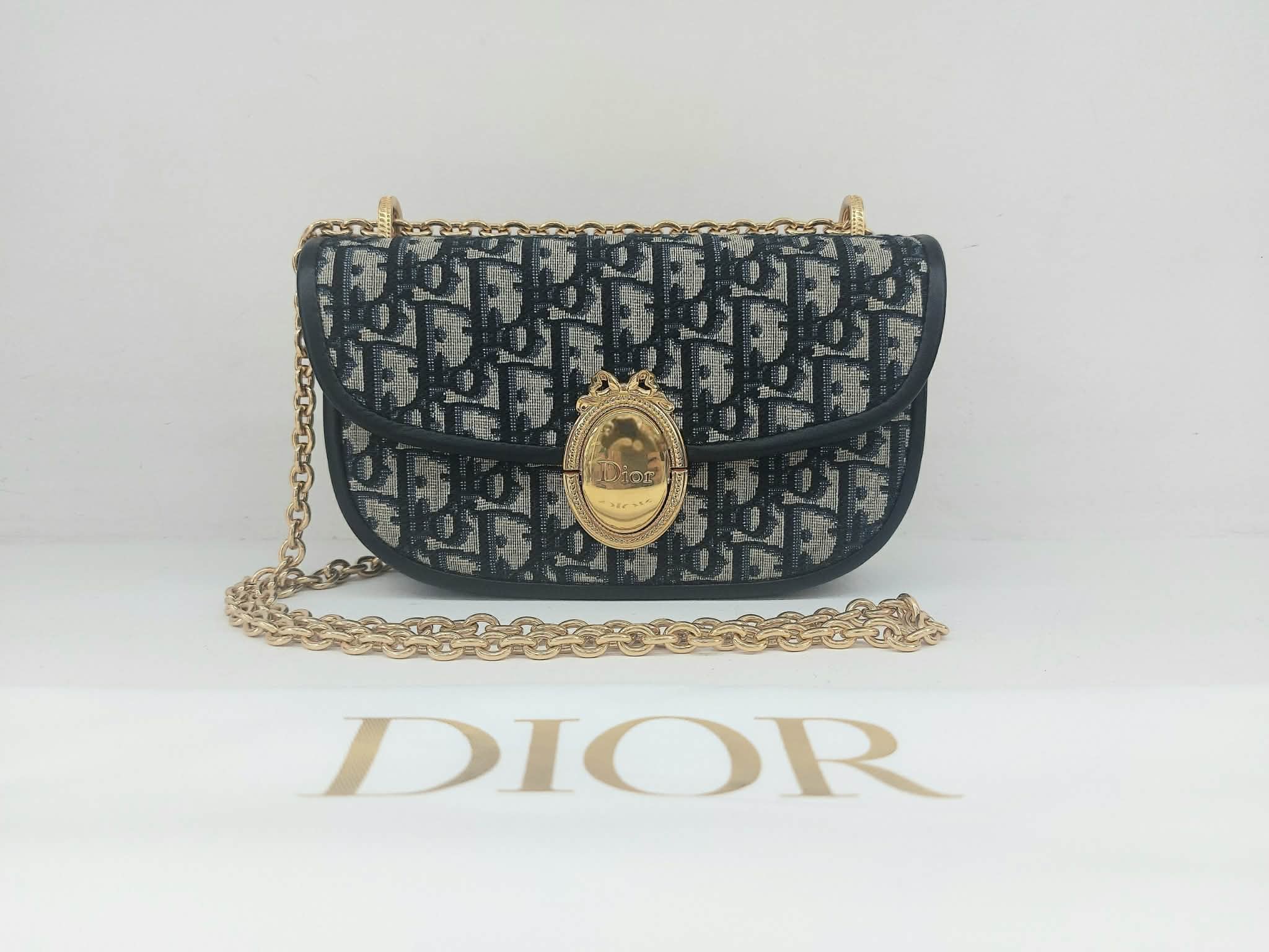CHRISTIAN DIOR MEDAILLON FLAP BAG SMALL