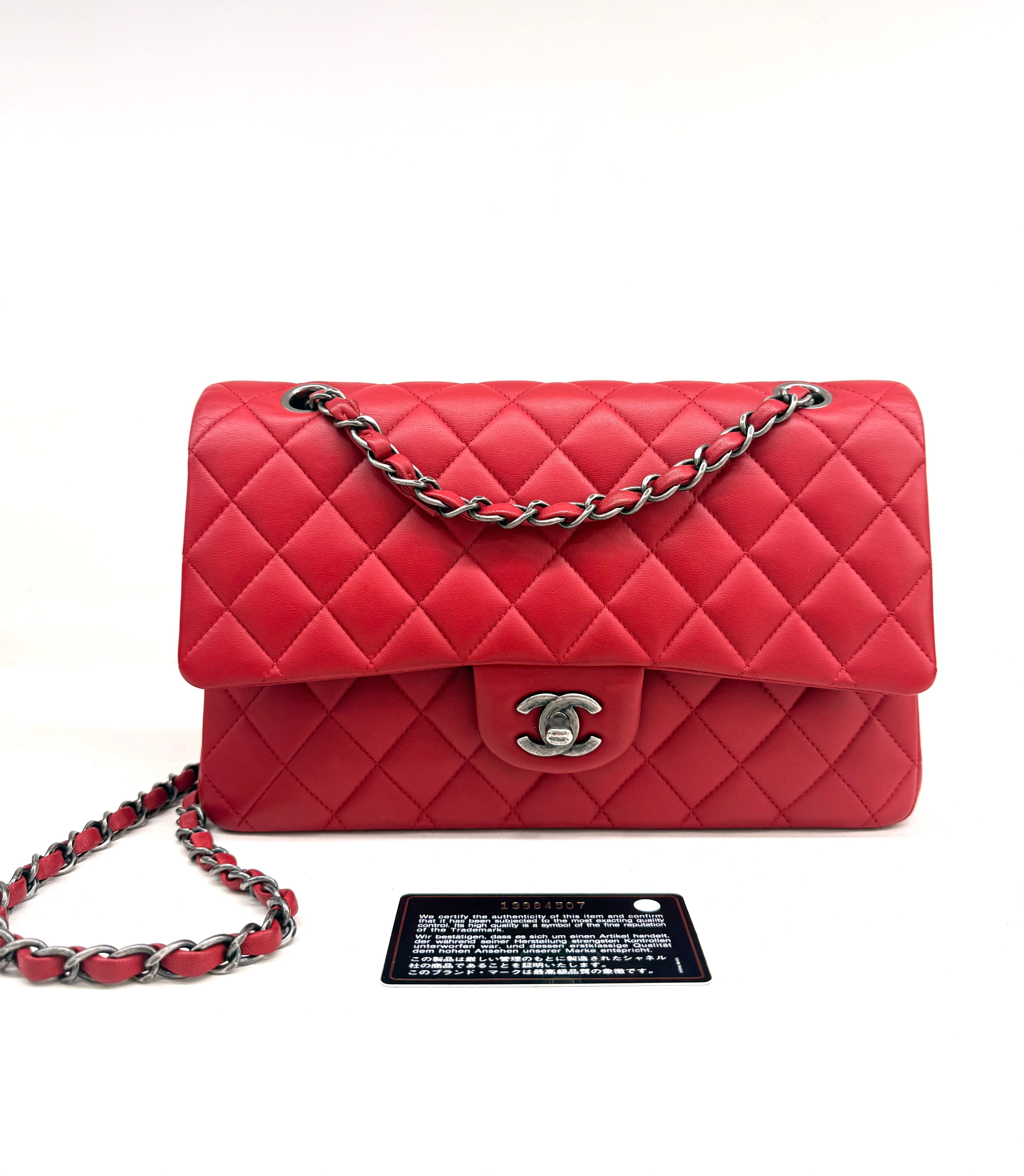 CHANEL TIMELESS CLASSIC RED
