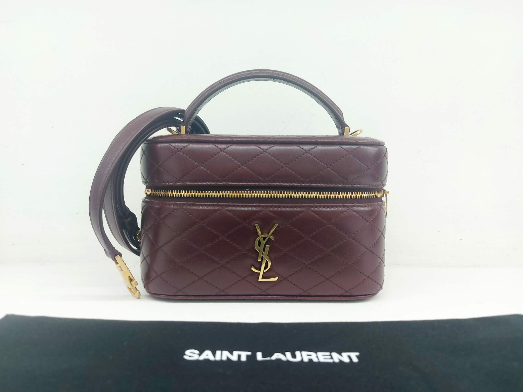 YSL GABY VANITY BORDEAUX