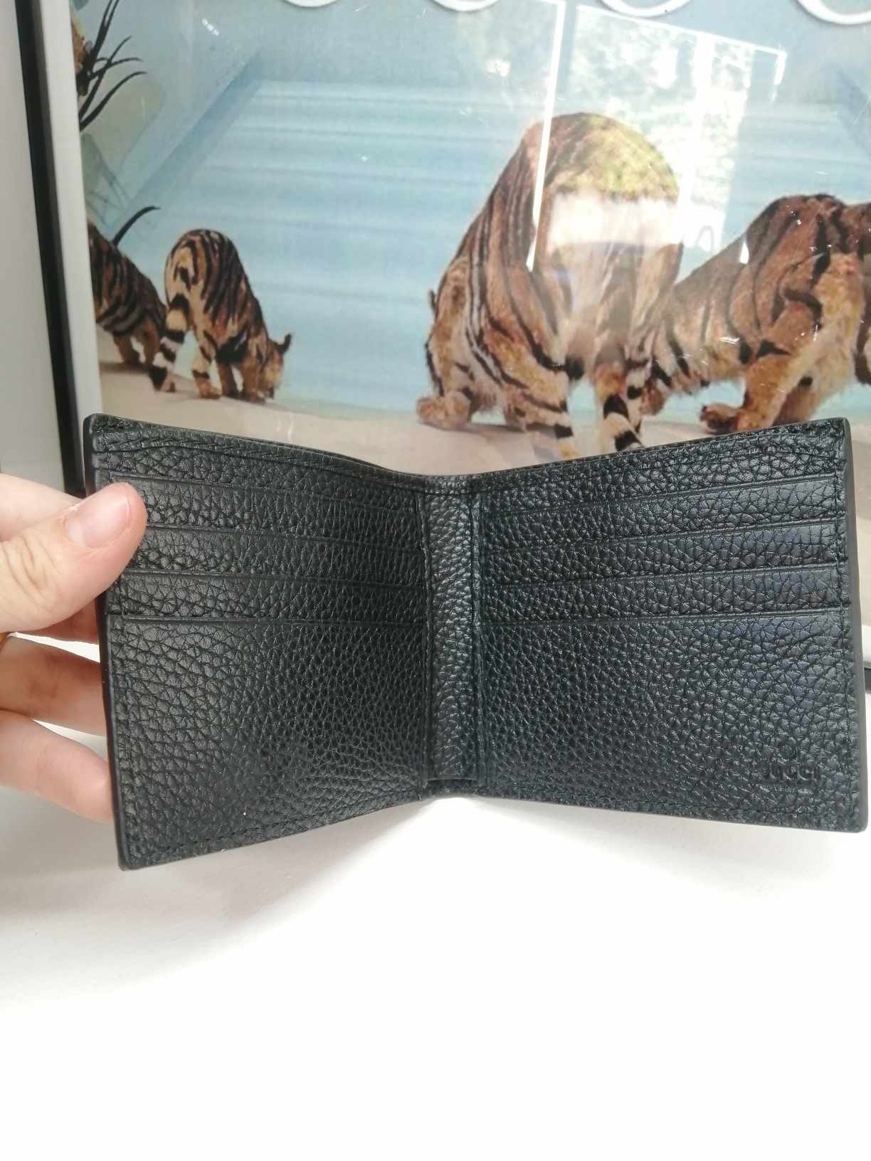 Gucci Portafogli jumbo GG total black
