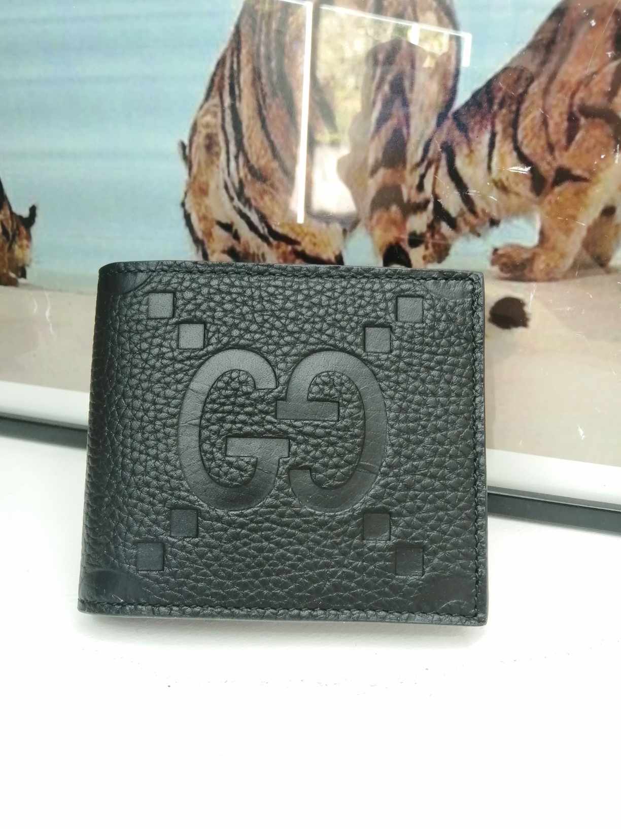Gucci Portafogli jumbo GG total black