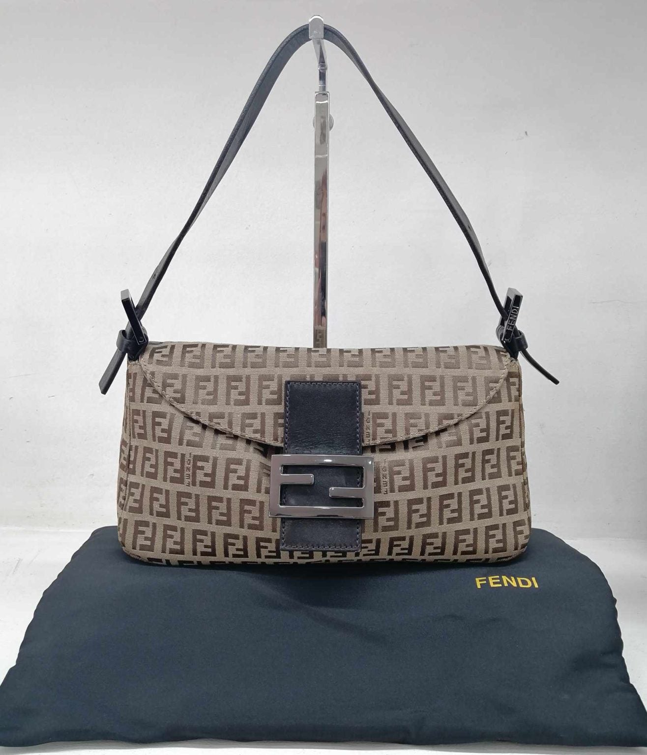 Fendi Mamma Baguette Zucchino