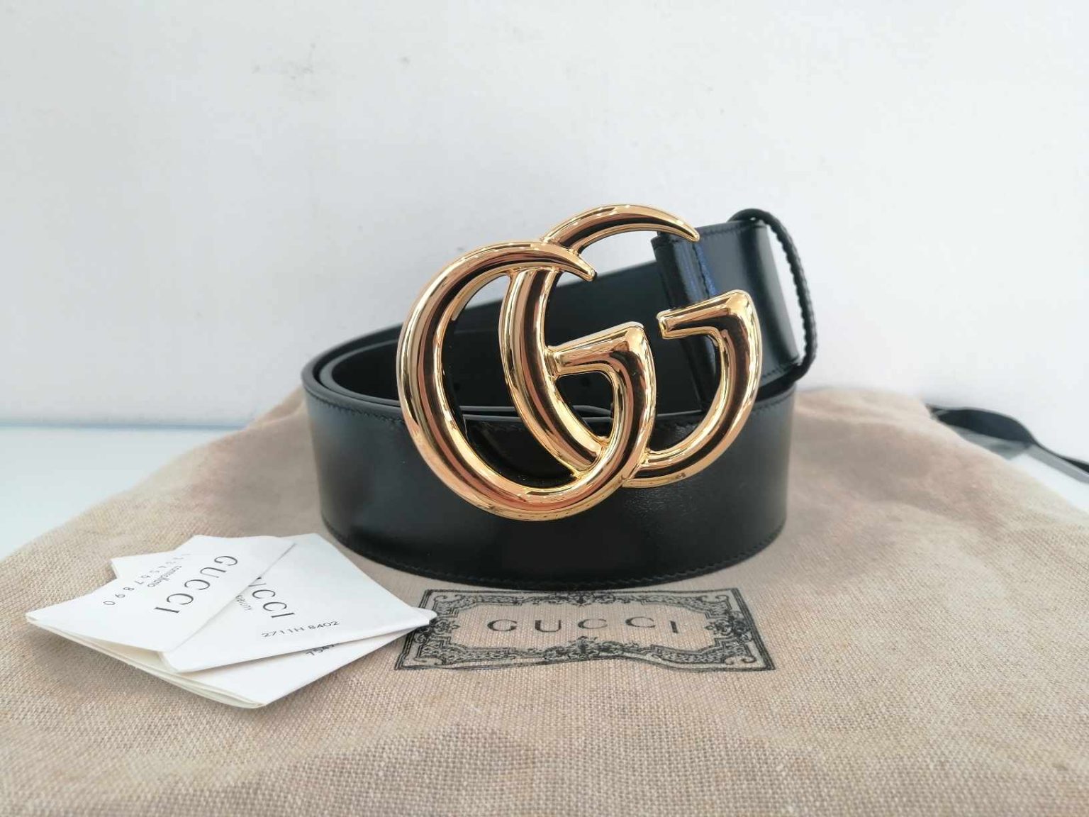 Gucci Cintura GG Marmont 4cm Tg 70