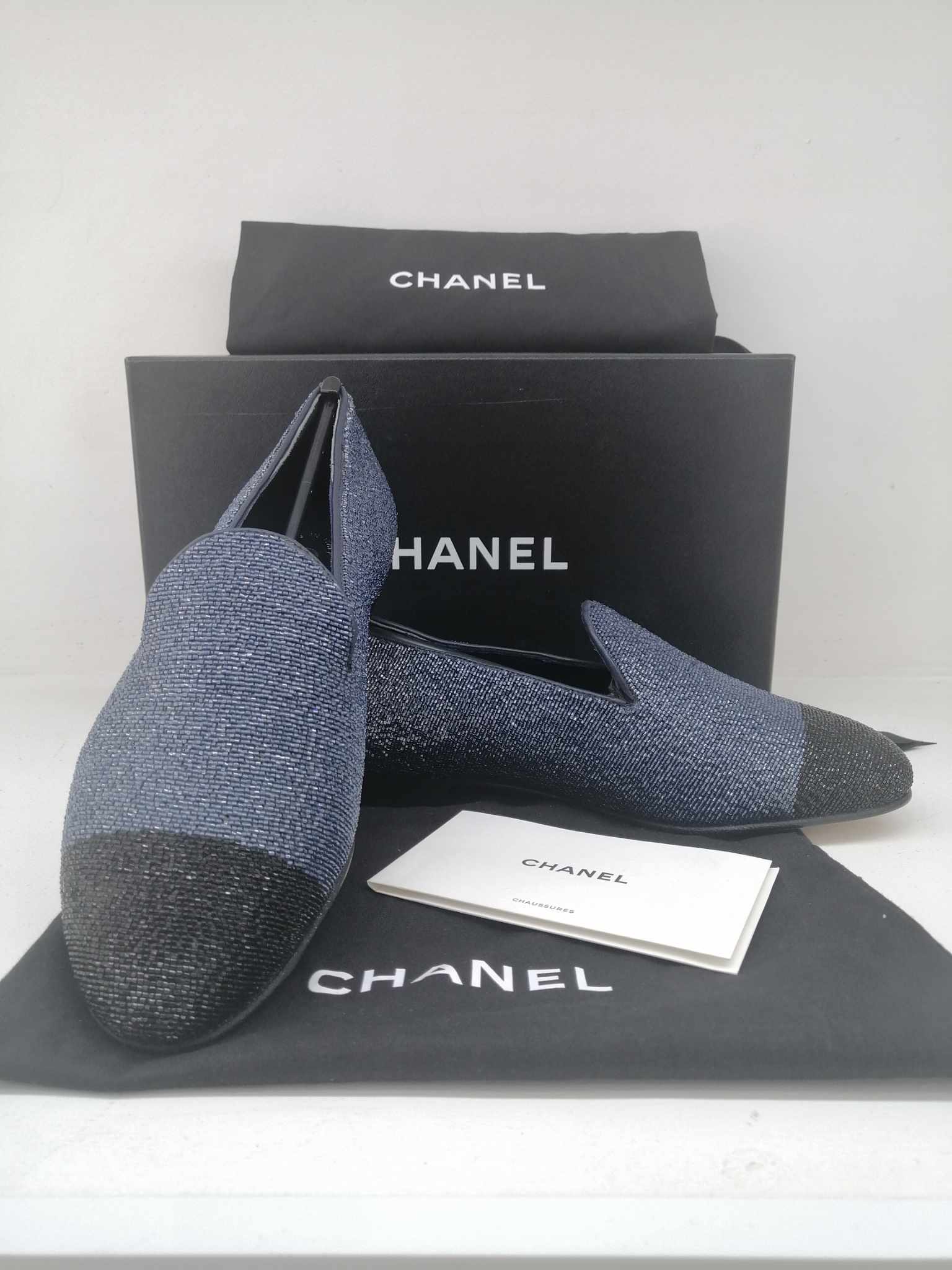 Chanel Mocassini Pearl Embroidery N°36C