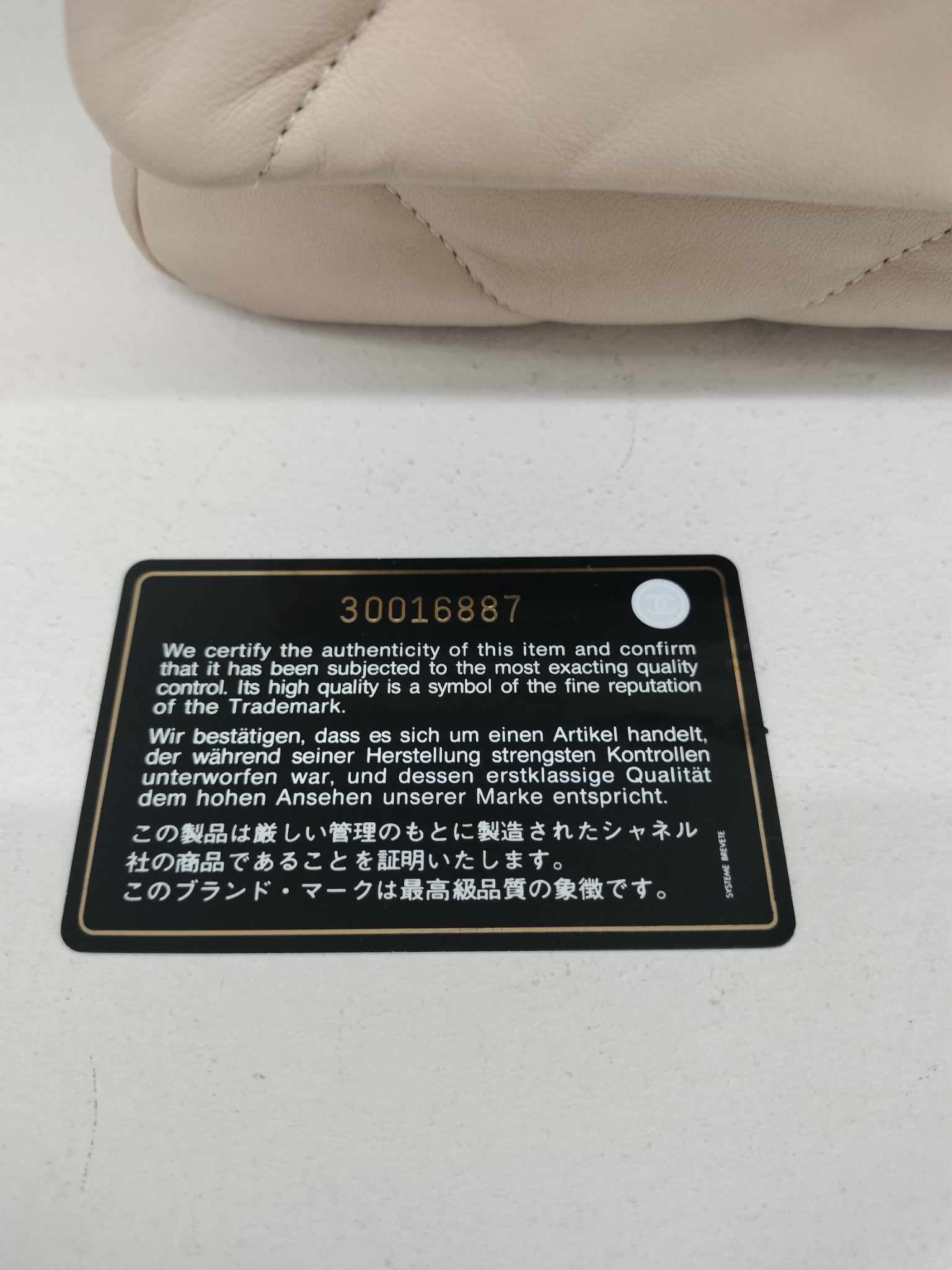 Chanel 19 small
