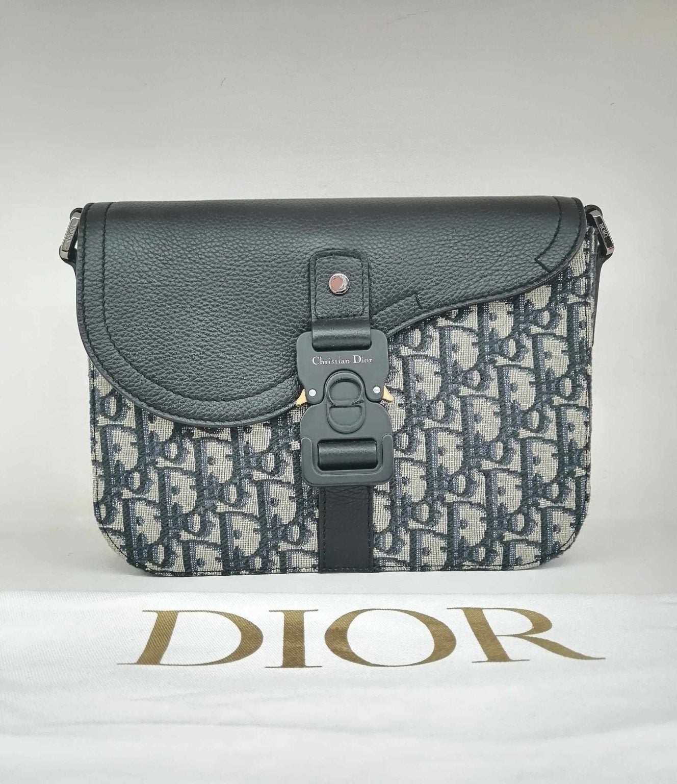 Christian Dior Tracolla Saddle con pattina