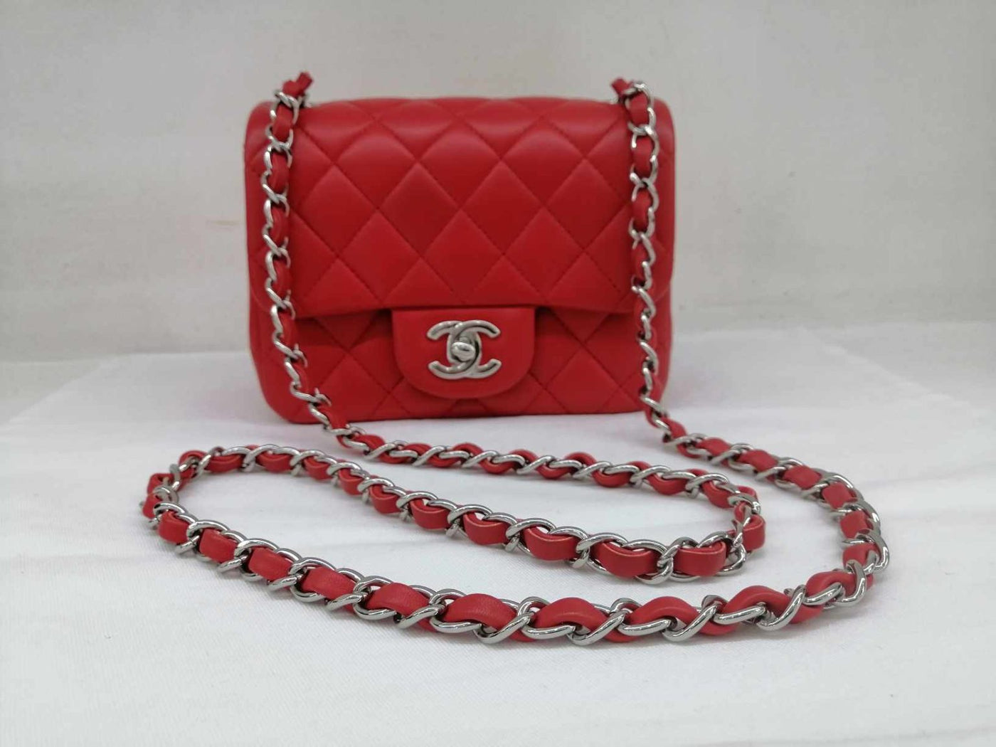 CHANEL TIMELESS MINI ROSSA
