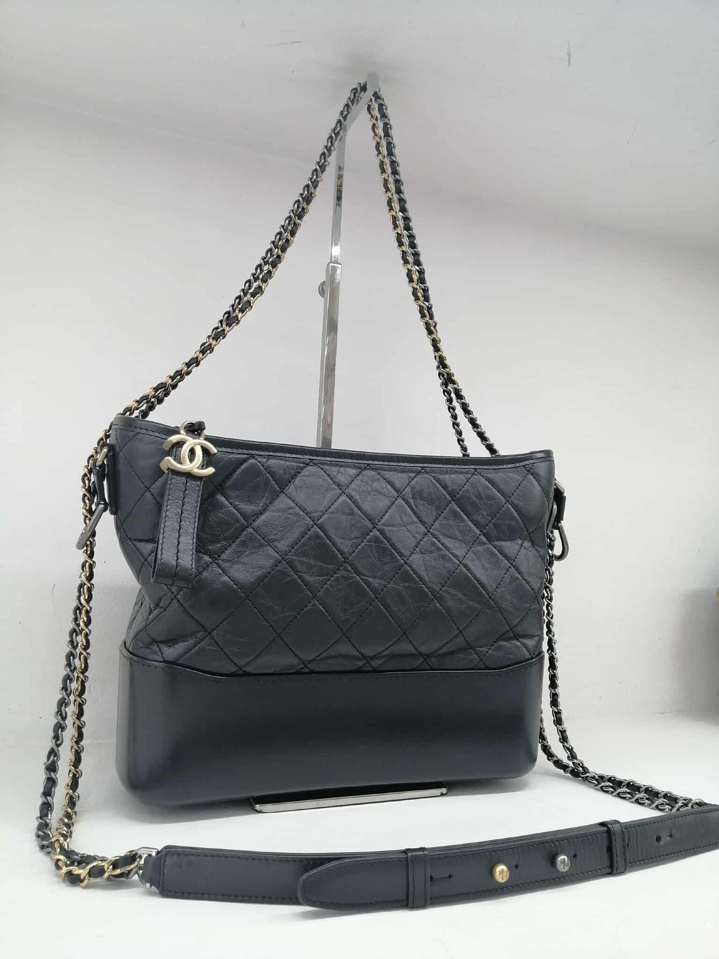 CHANEL GABRIELLE MEDIUM BLACK