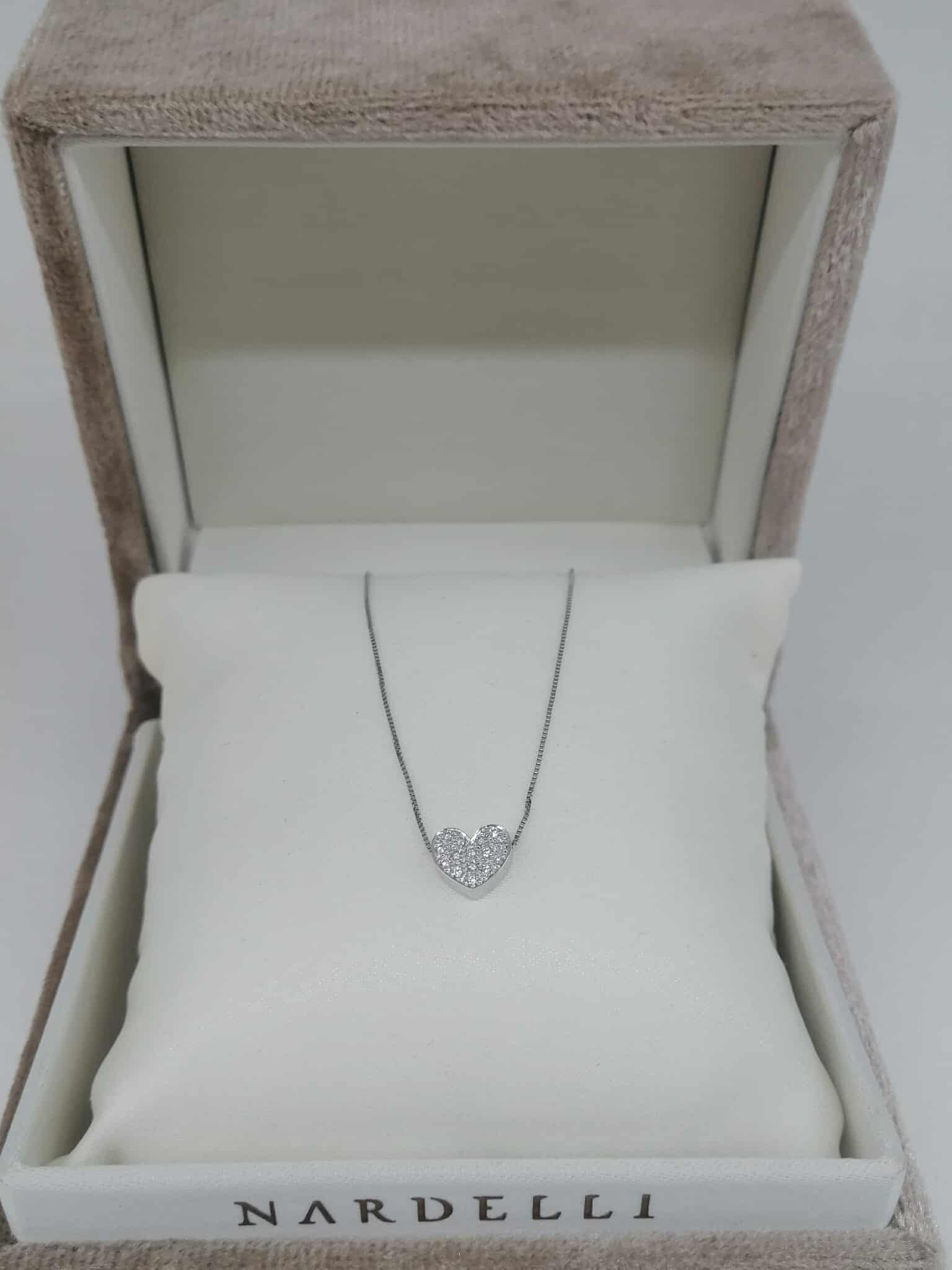 Nardelli Coll. Ellis Collier Cuore Oro e Diamanti