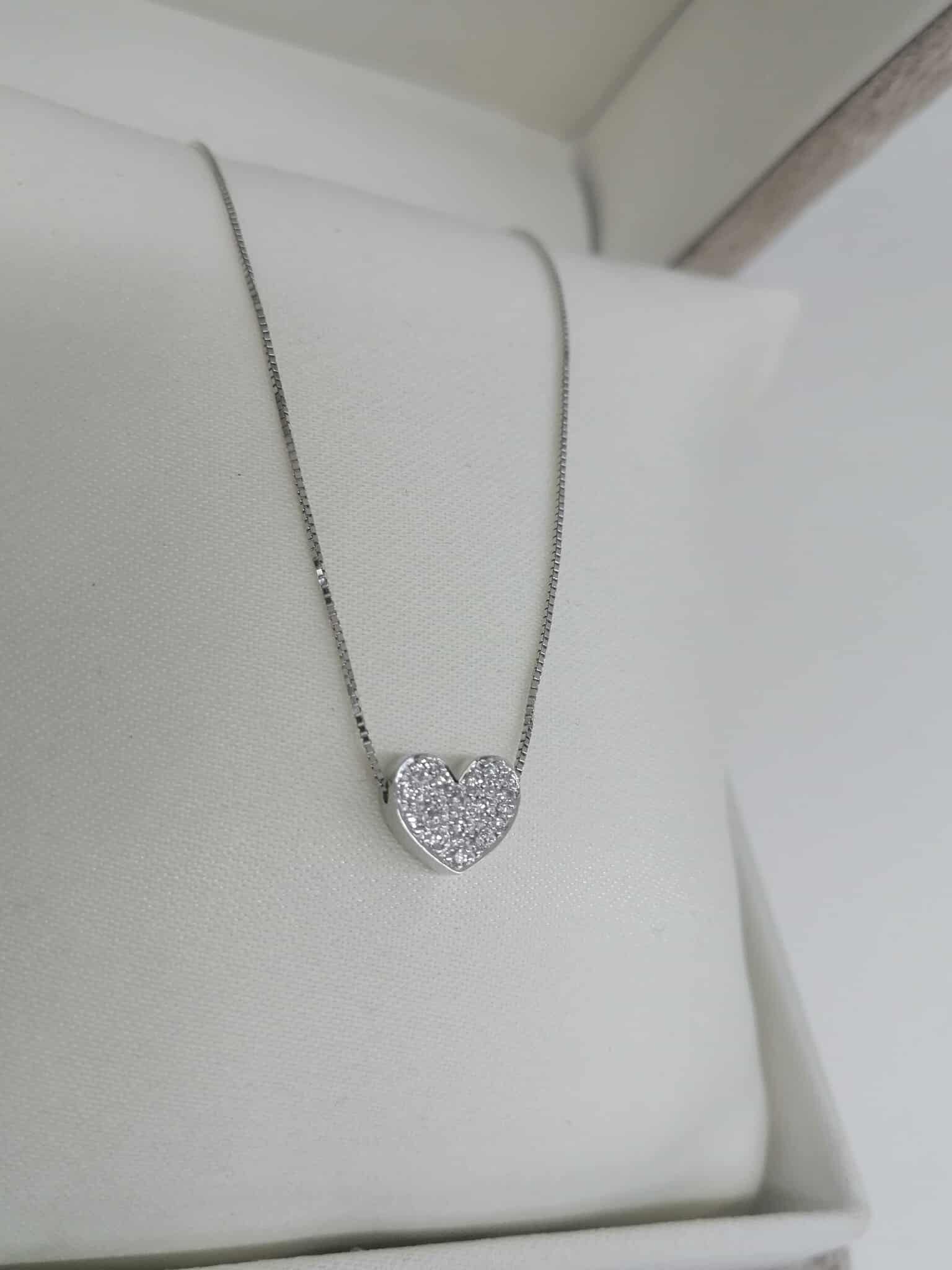 Nardelli Coll. Ellis Collier Cuore Oro e Diamanti