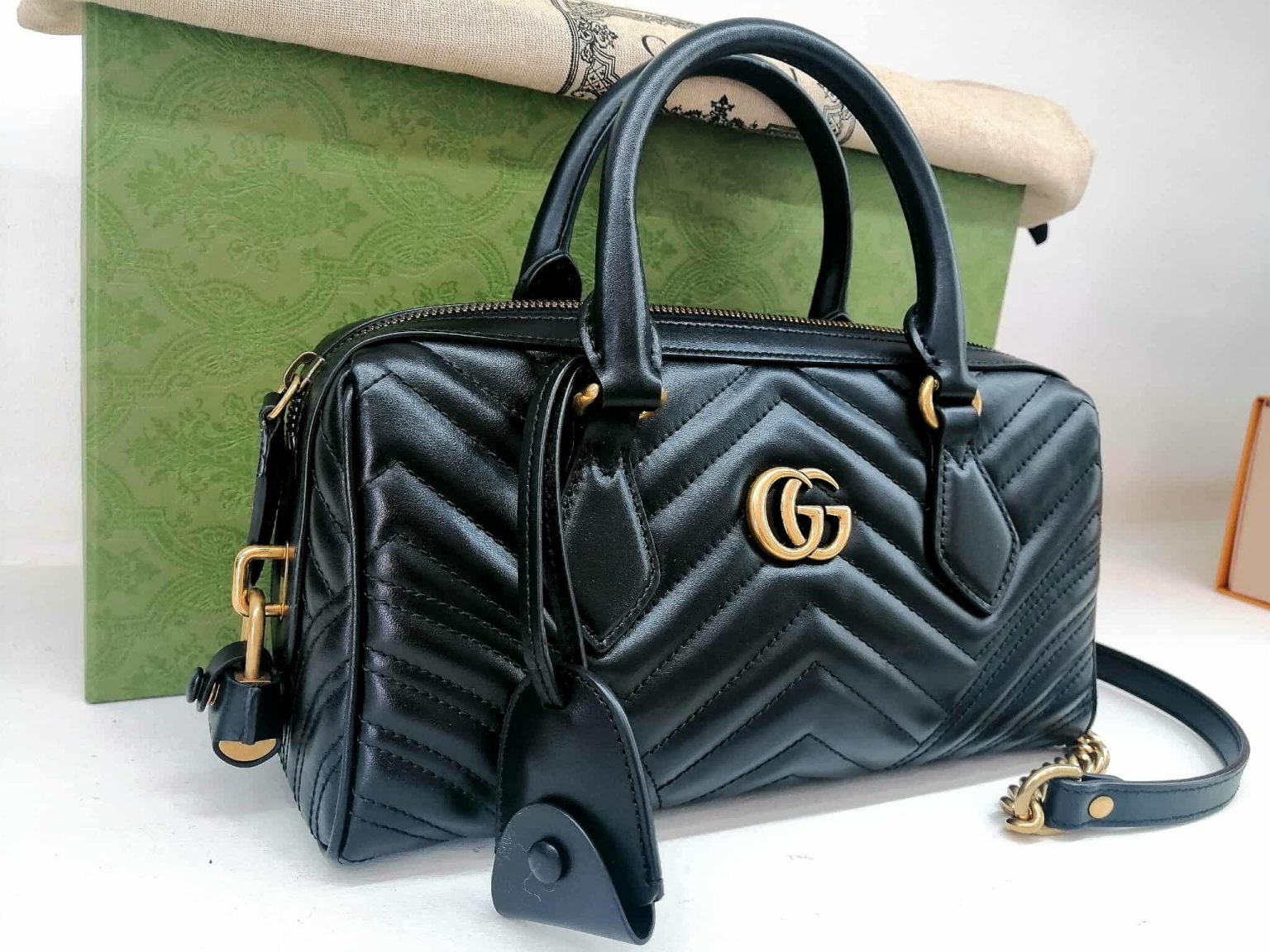 Gucci Marmont GG Bauletto