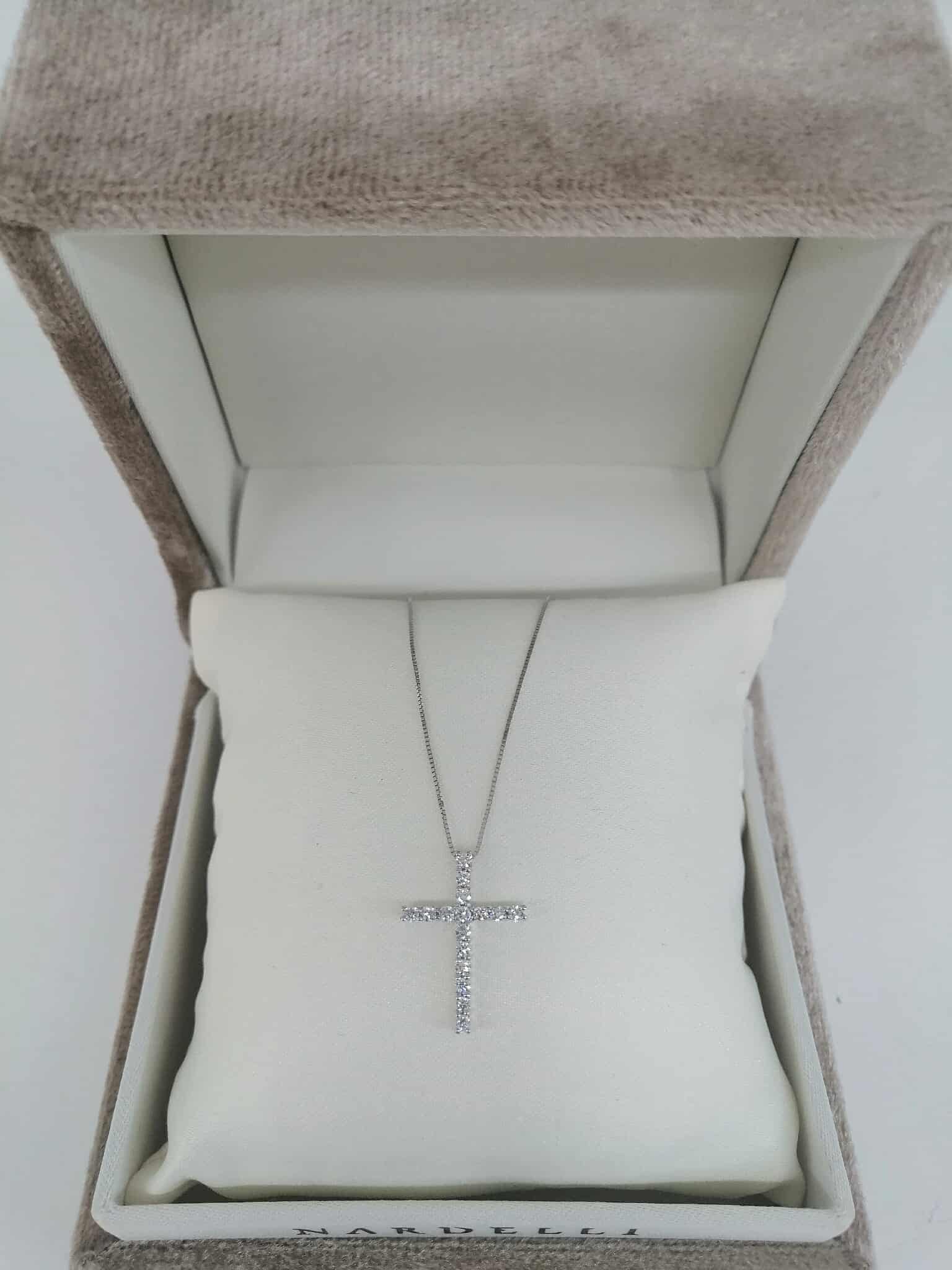 Nardelli Coll. Ellis Collier Crucis Oro e Diamanti