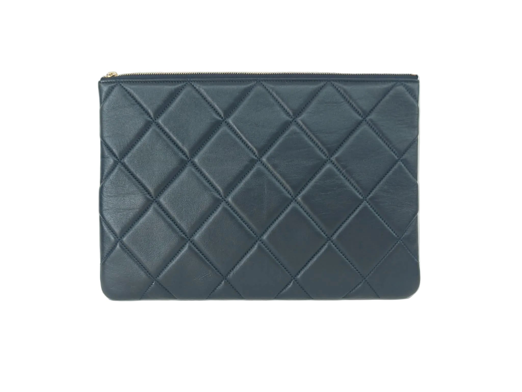 CHANEL O-CASE POCHETTE LARGE CC