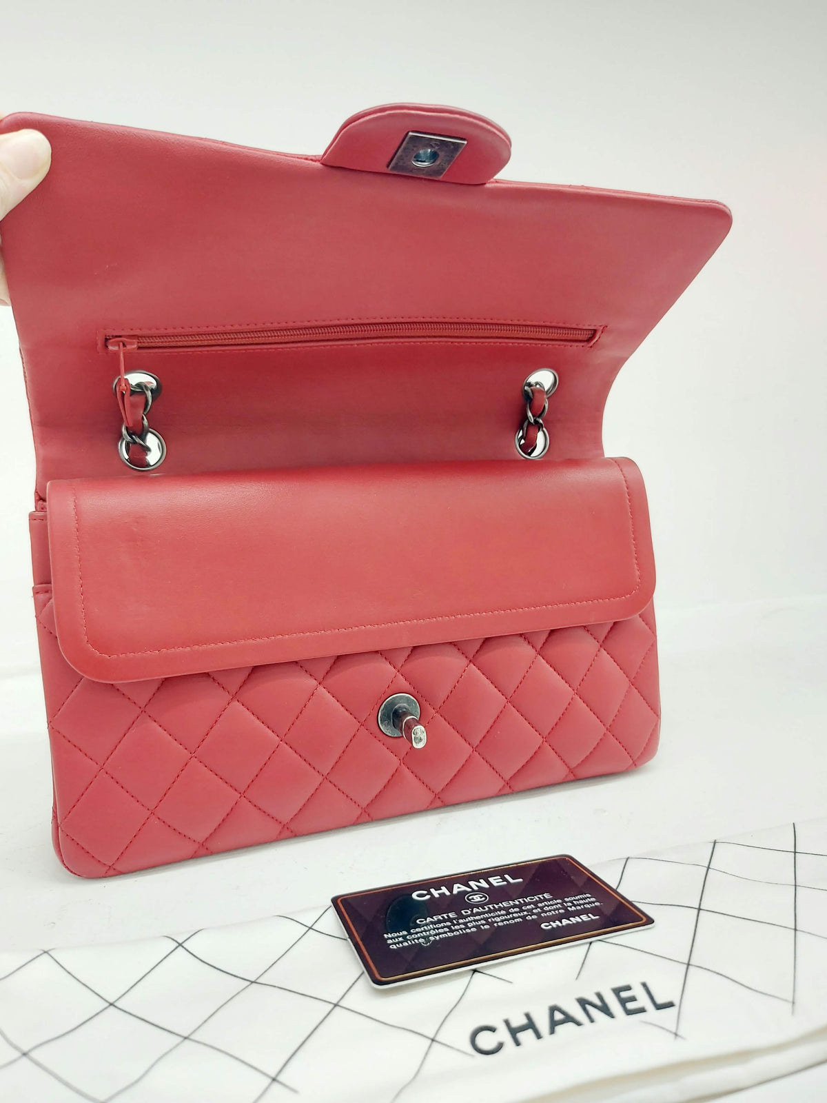 CHANEL TIMELESS CLASSIC RED