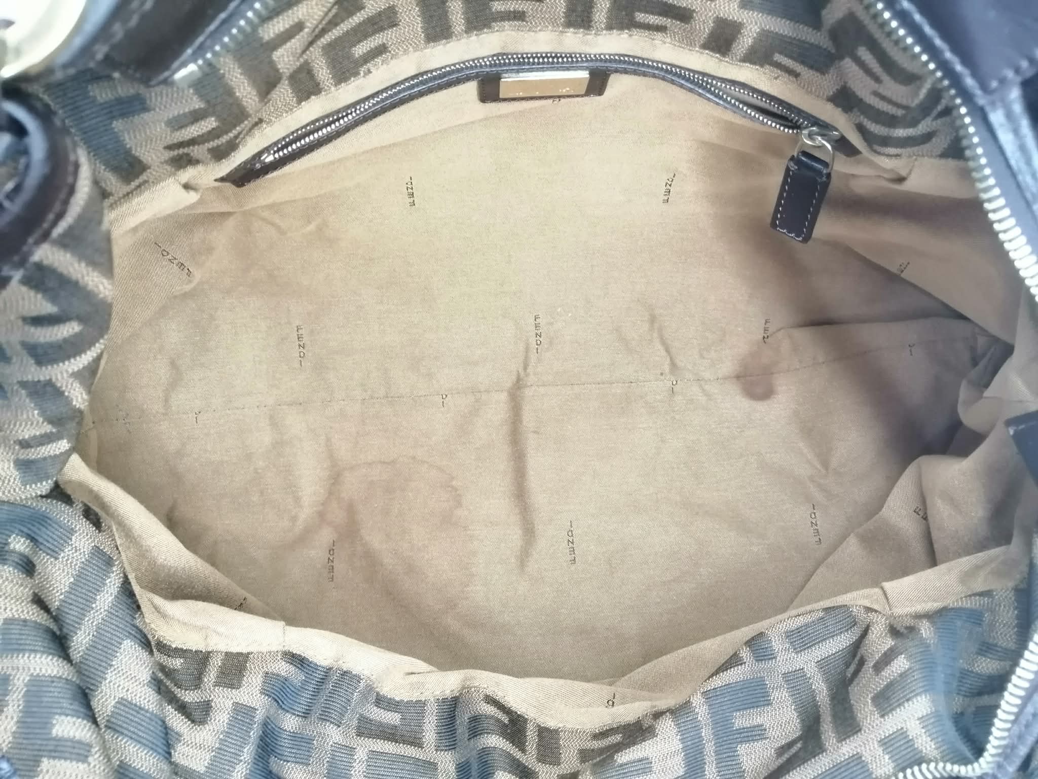 FENDI ZUCCA LARGE CHEF SHOPPER TOTE