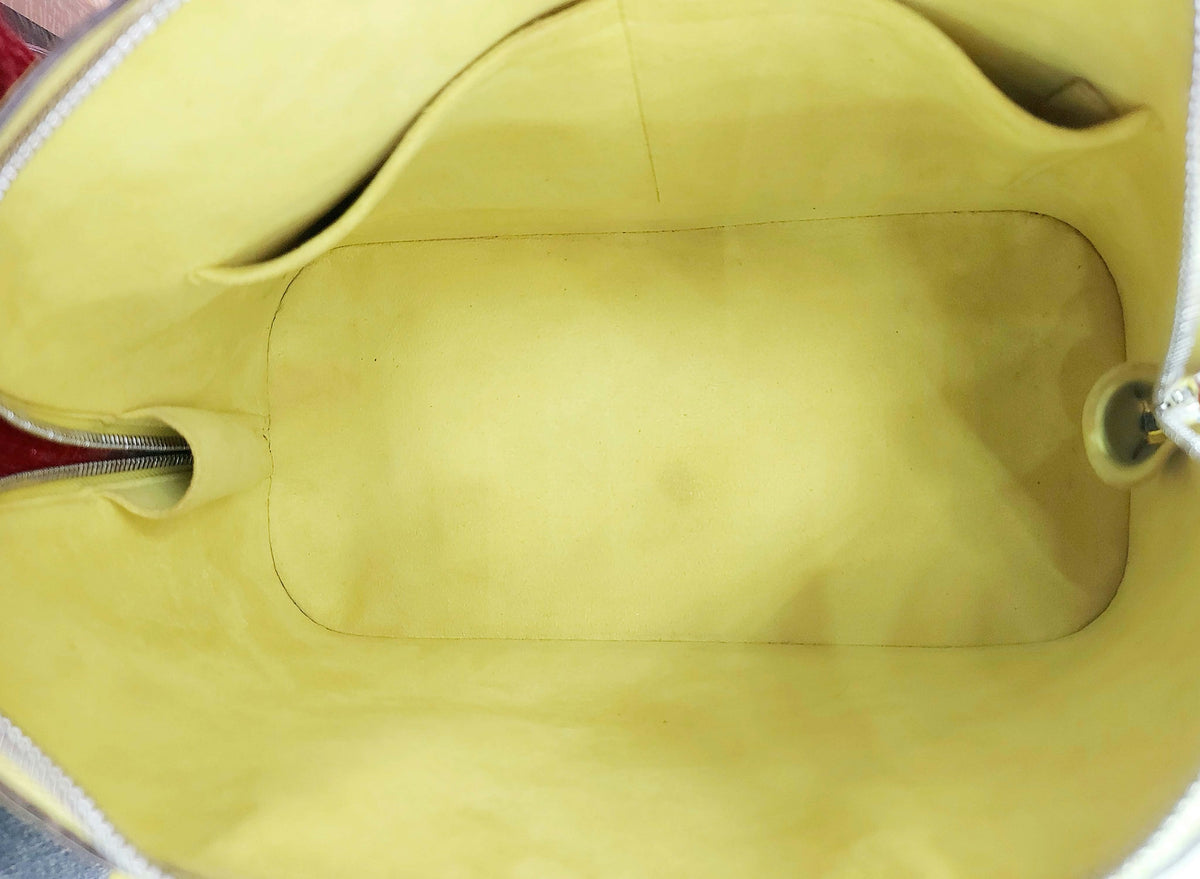LOUIS VUITTON ALMA PM GIALLO