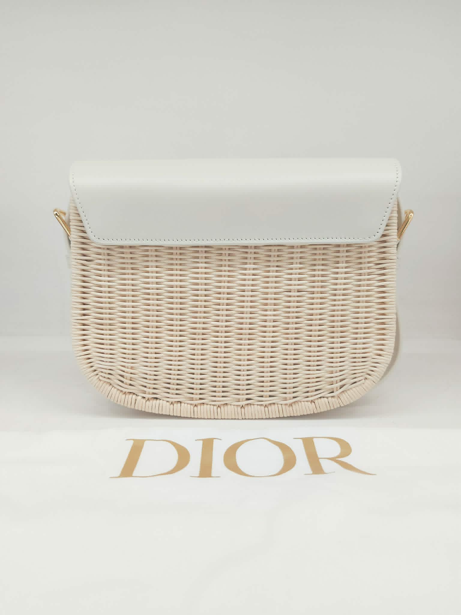 CHRISTIAN DIOR MEDIA BOBBY IN RATTAN