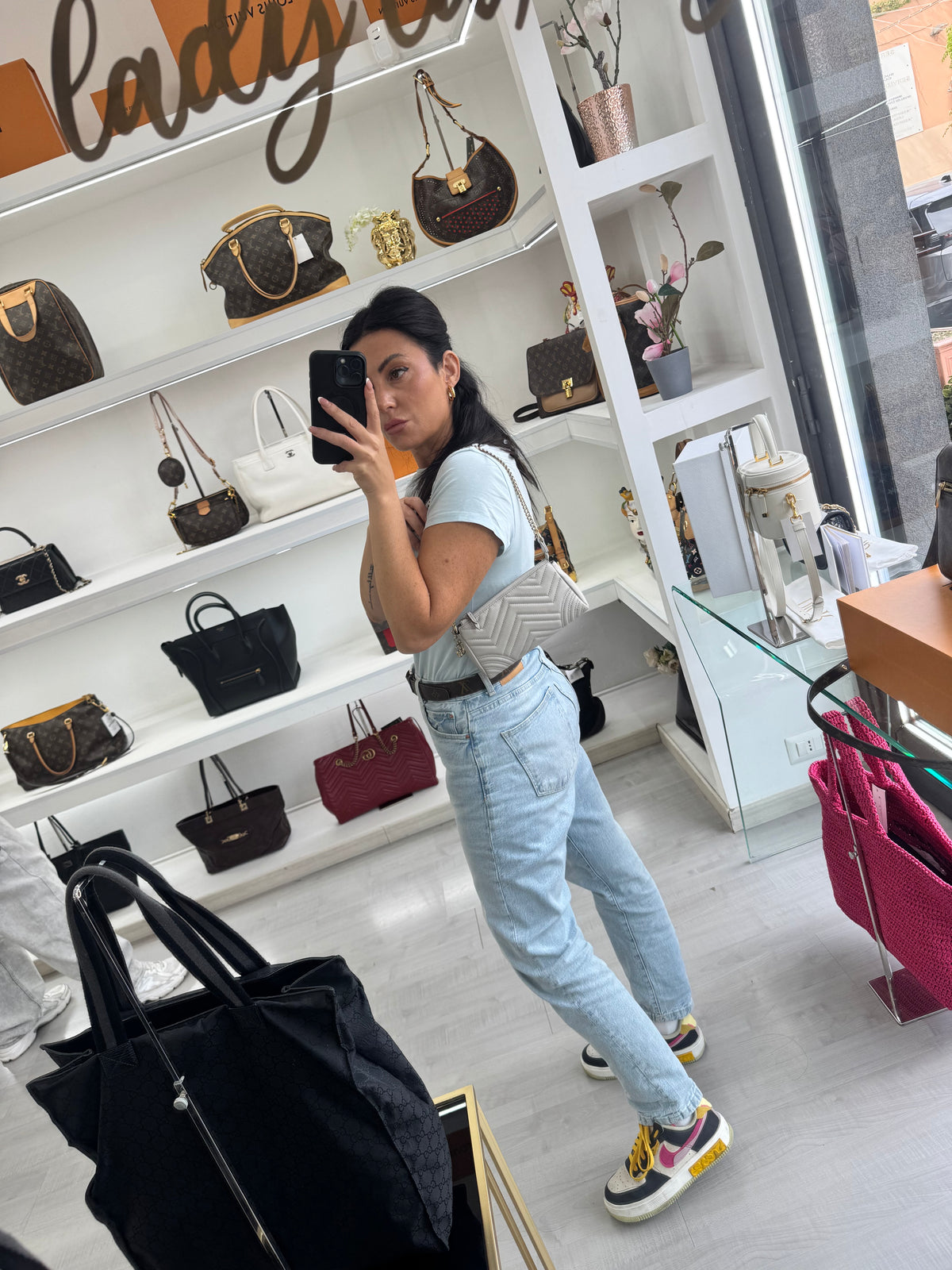 GUCCI BORSA A SPALLA GG MARMONT PICCOLA
