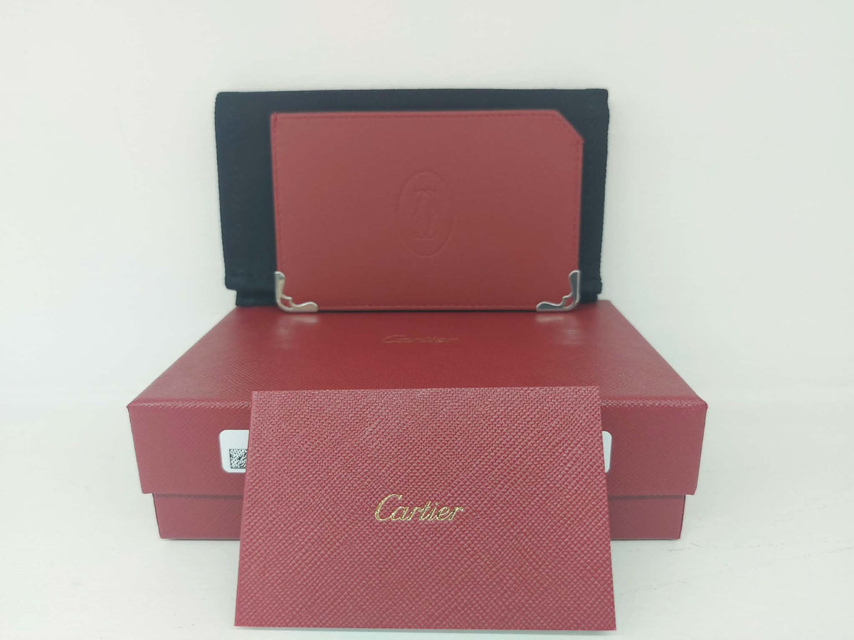 CARTIER PORTACARTE SEMPLE MUST RED