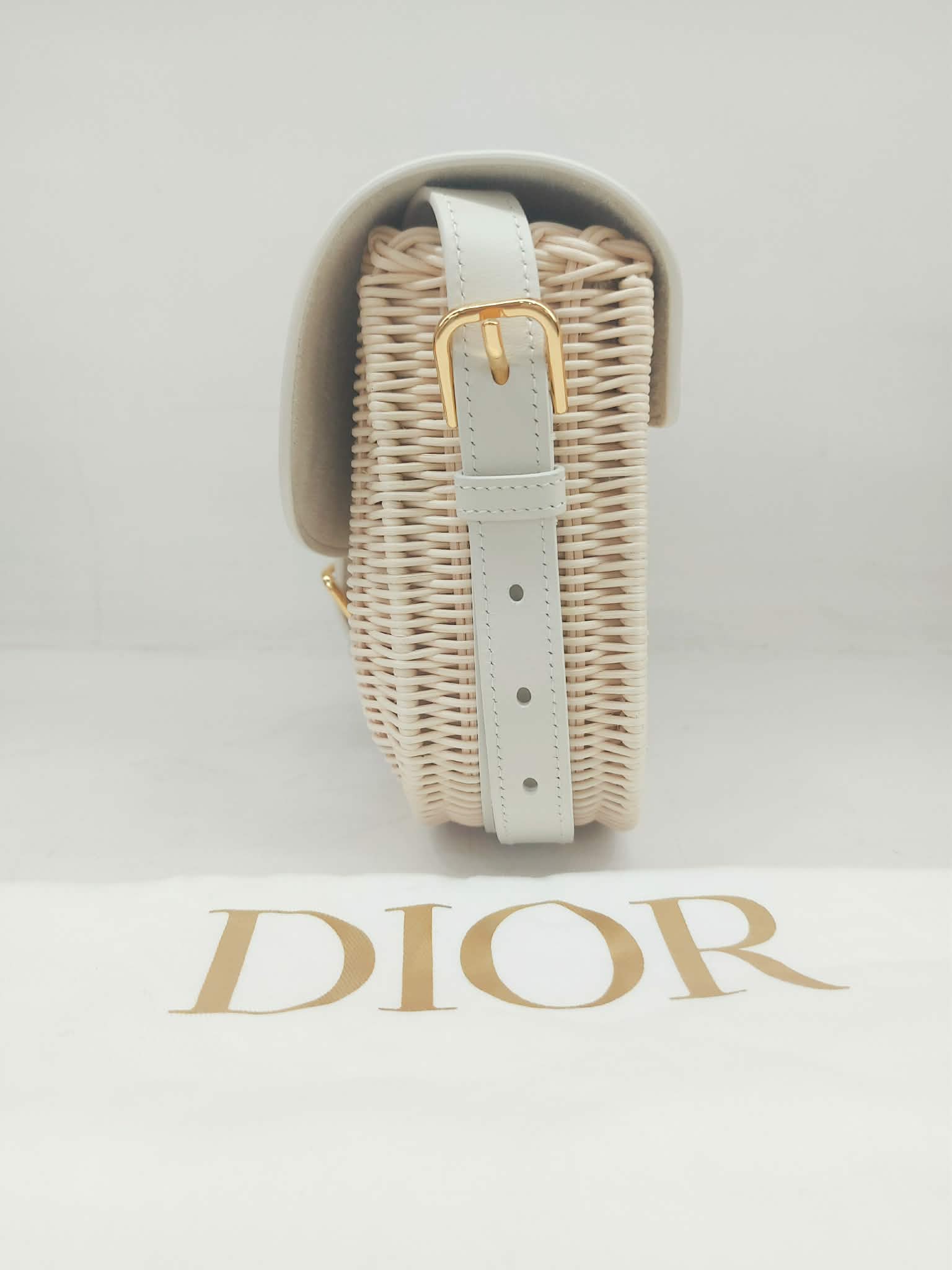 CHRISTIAN DIOR MEDIA BOBBY IN RATTAN
