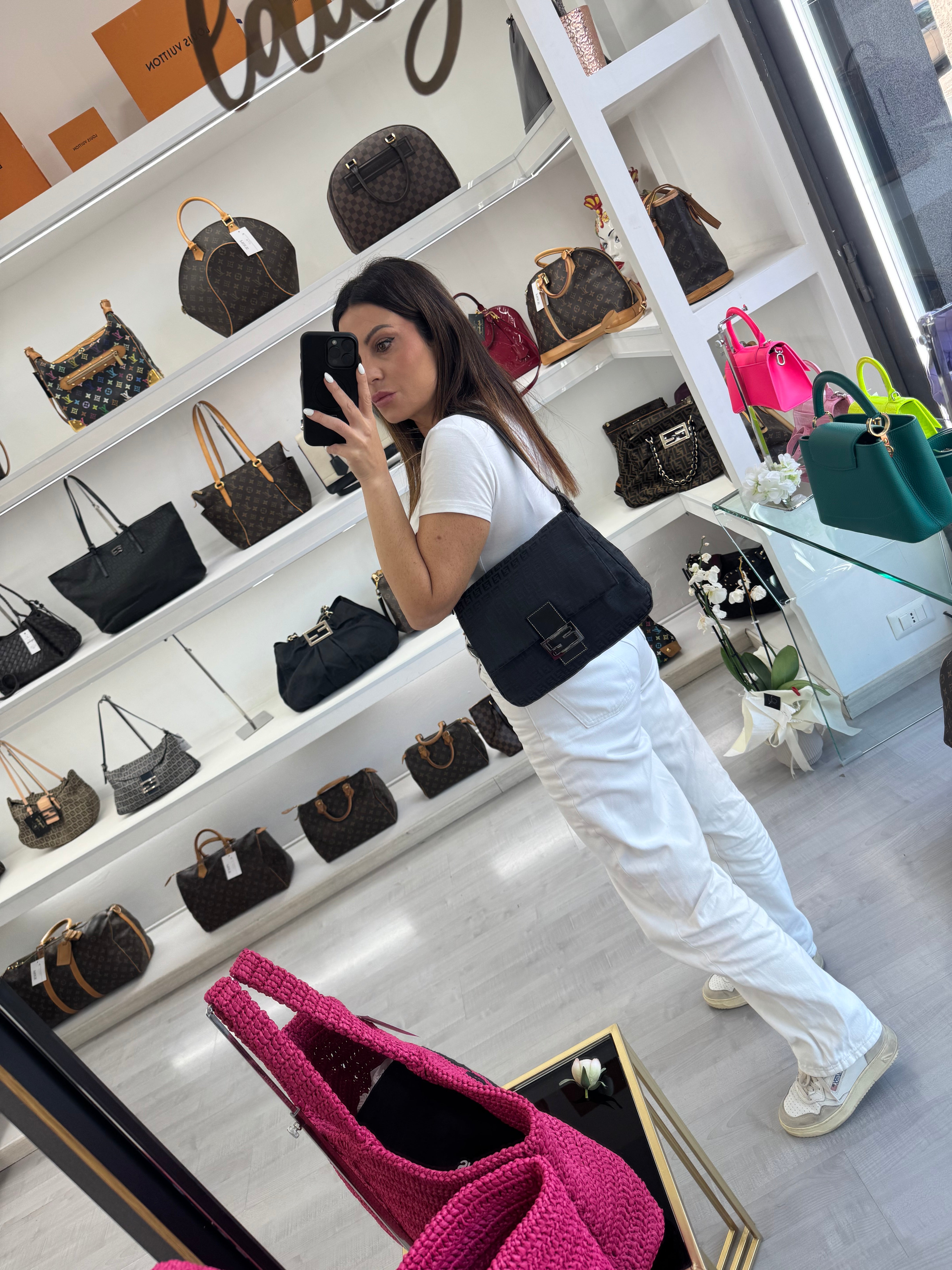 FENDI BAGUETTE MAMA ZUCCHINO