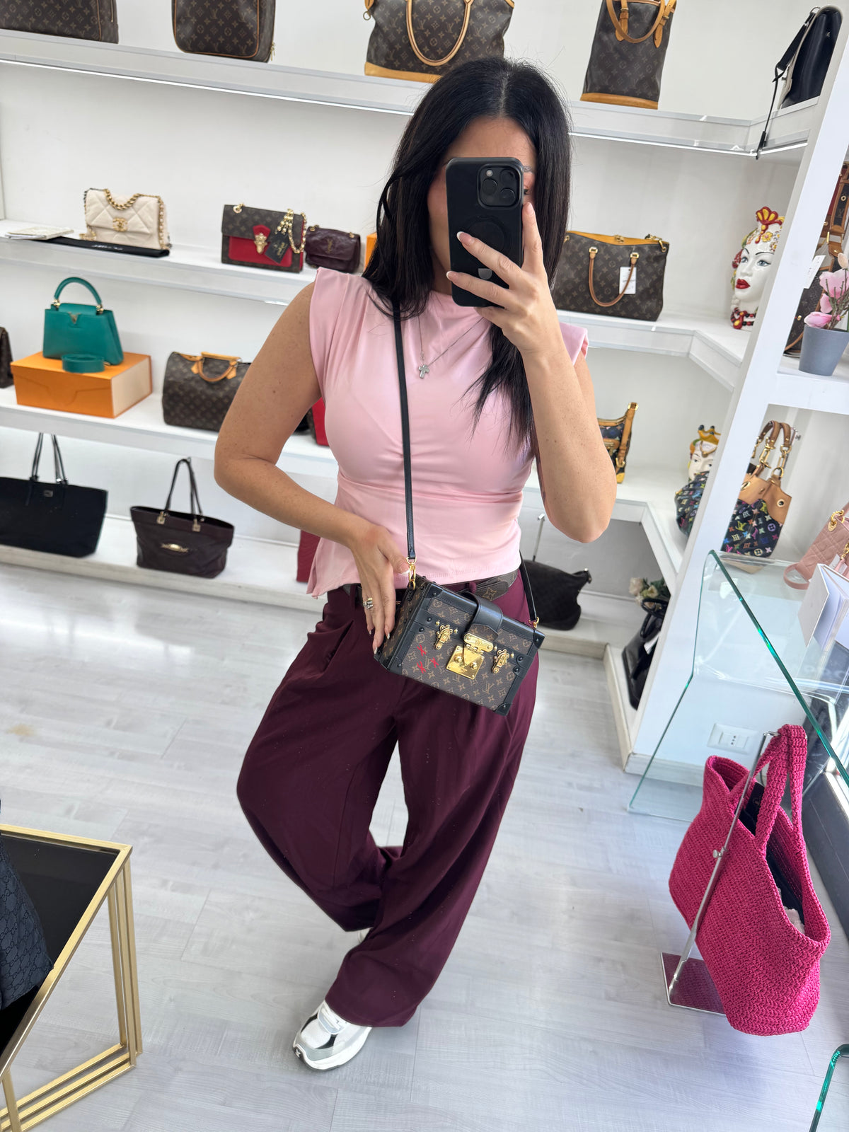 LOUIS VUITTON TRUNK PETITE MALLE