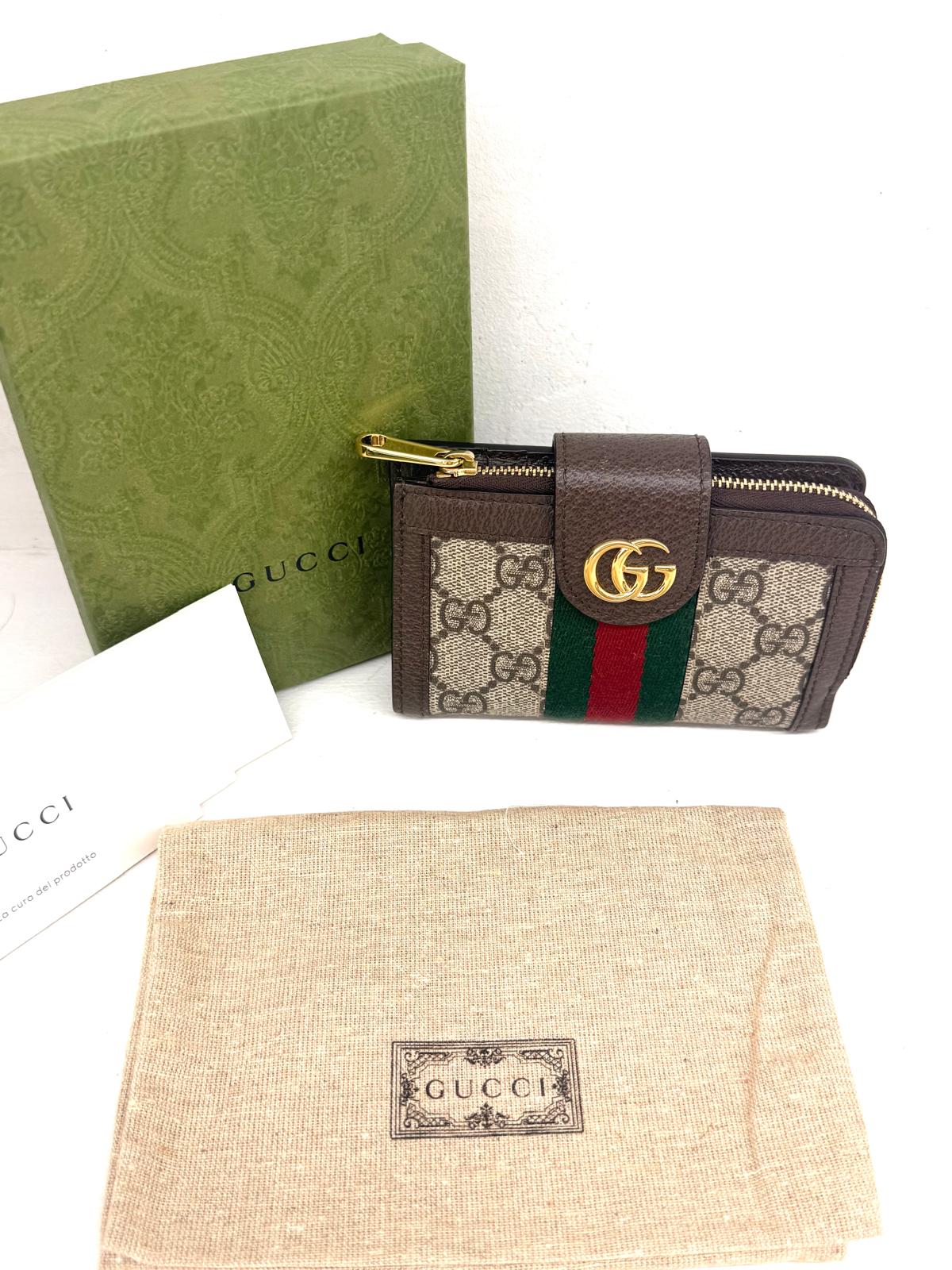 GUCCI PORTAFOGLI OPHIDIA