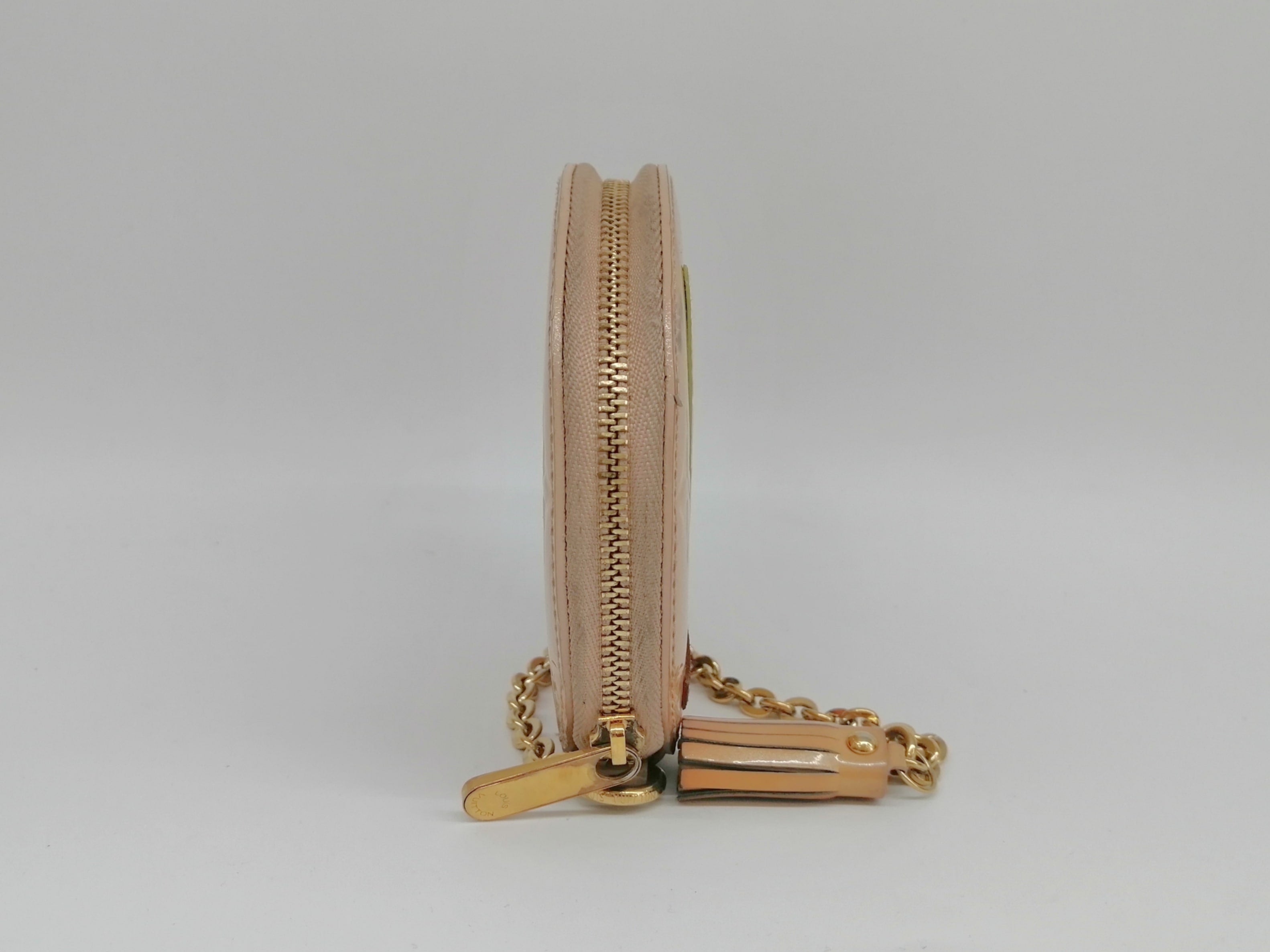 LOUIS VUITTON PORTAMONETE ROSE FLORENTIN VERNIS LIMITED EDITION