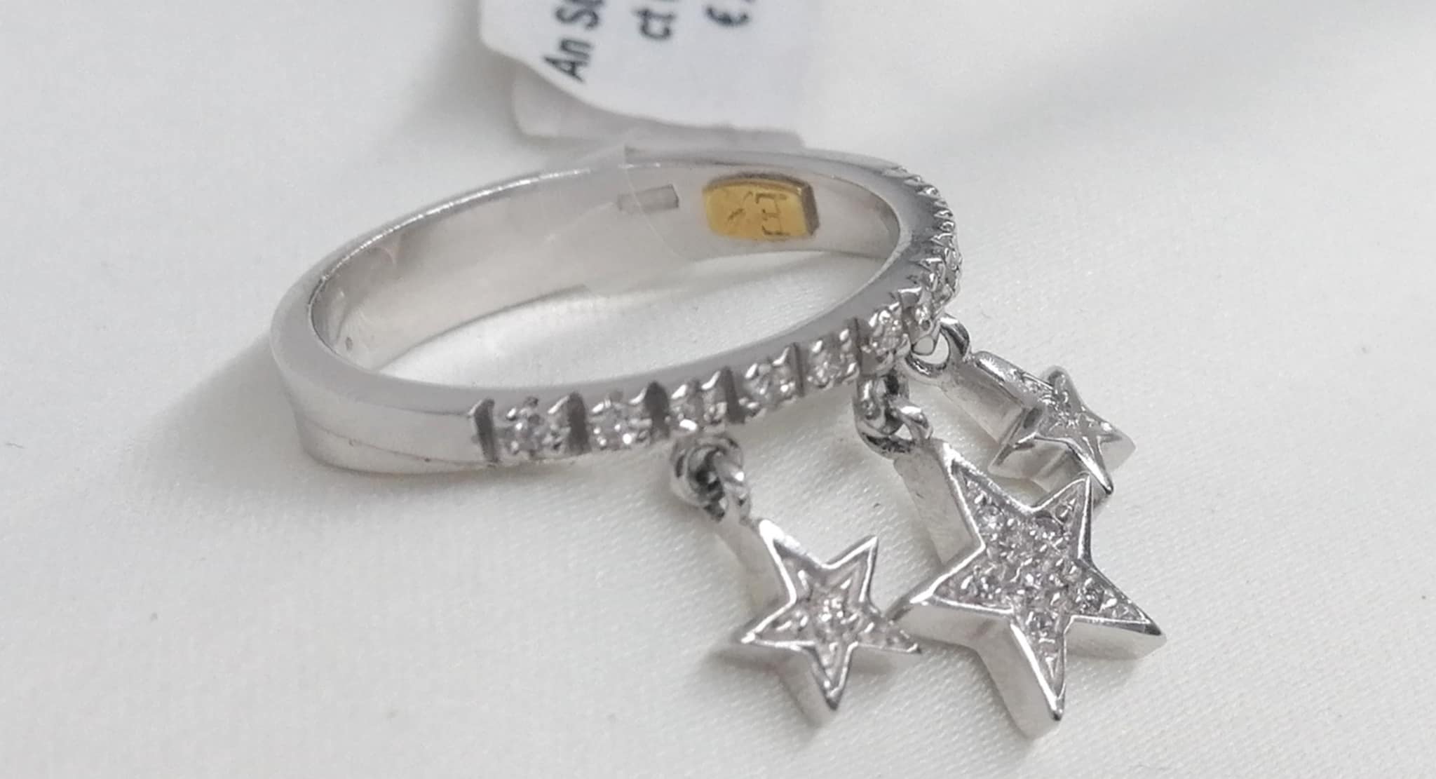 RE CARLO ANELLO STAR DIAMANTI