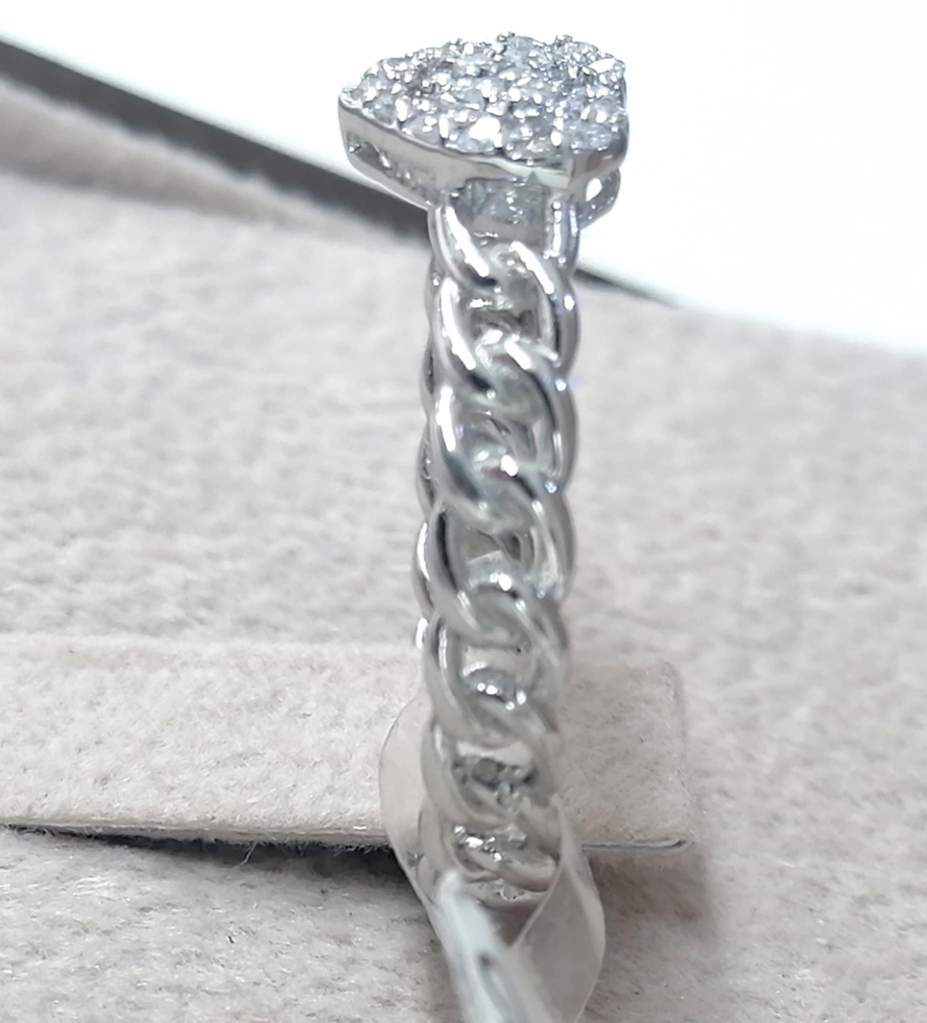 ANELLO CUORE DIAMANTI E ORO