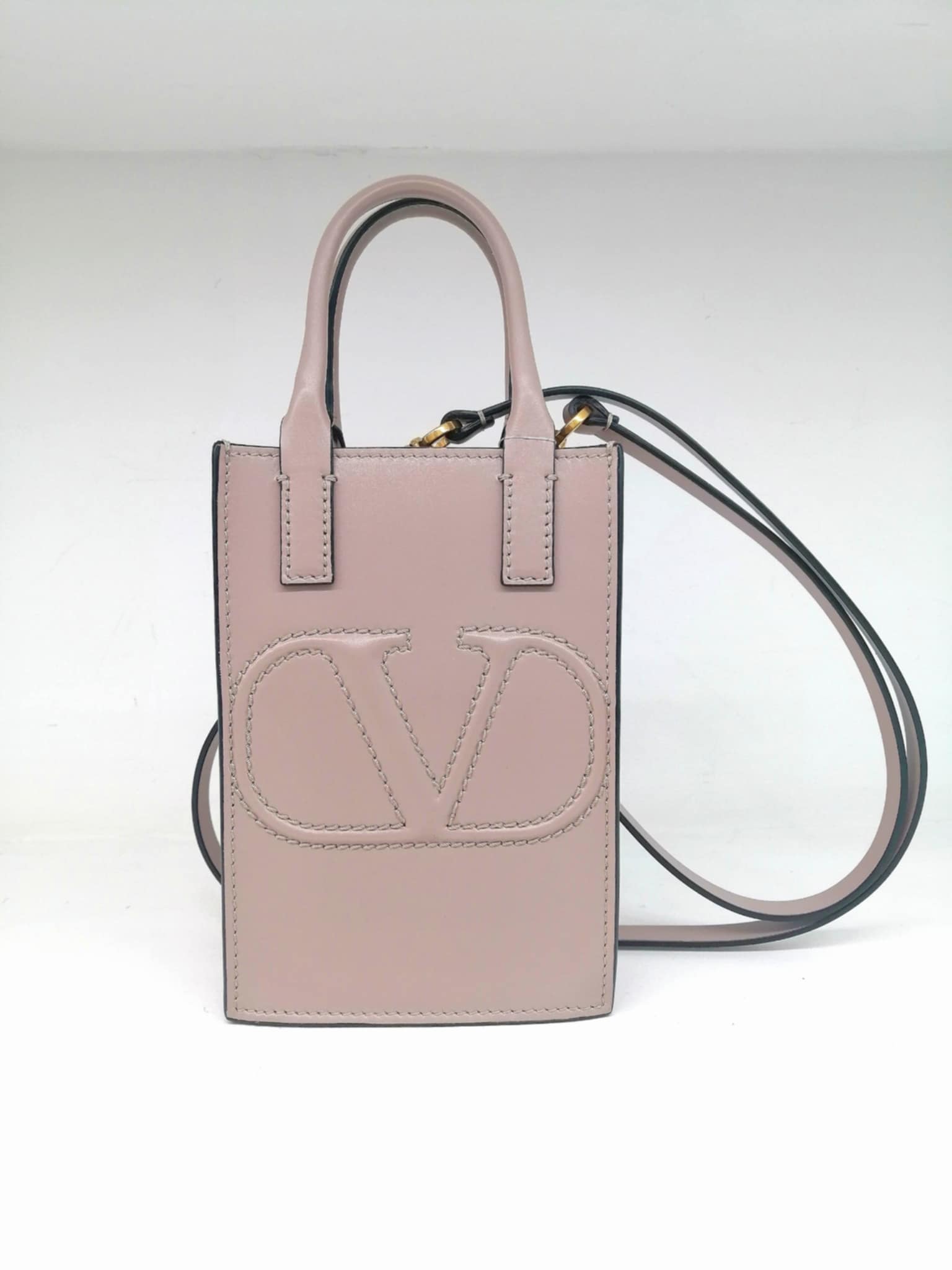 VALENTINO GARAVANI TRACOLLINA IN PELLE CON VLOGO