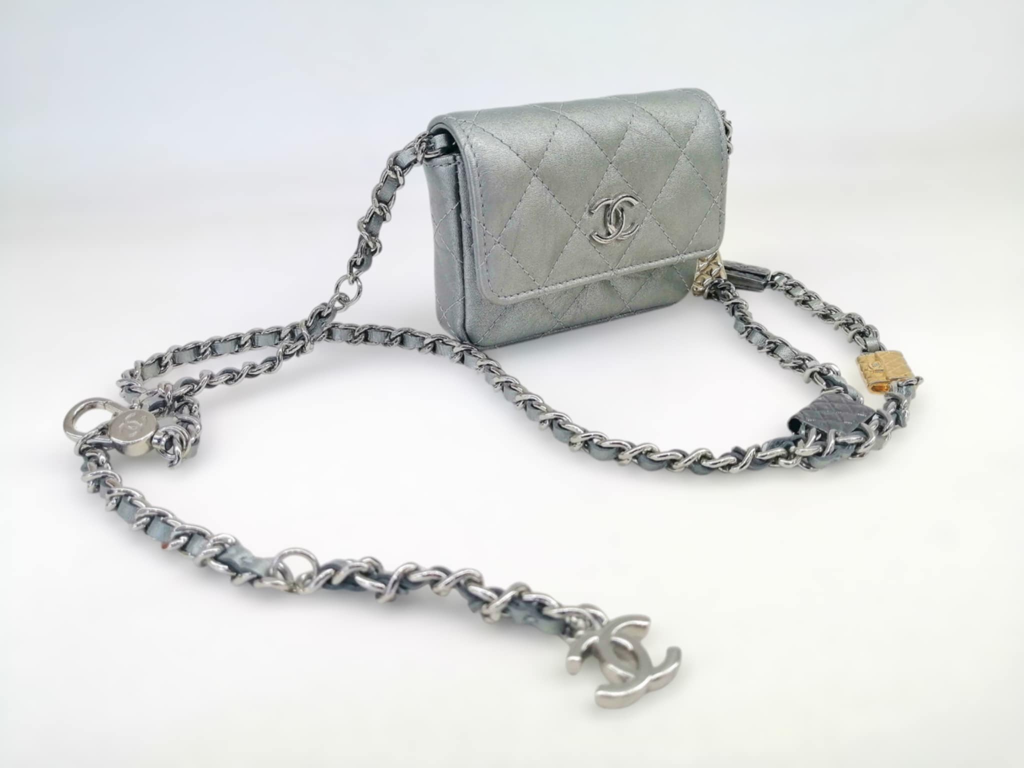 CHANEL MINI BAG A CINTURINO/MARSUPIO. TG 90