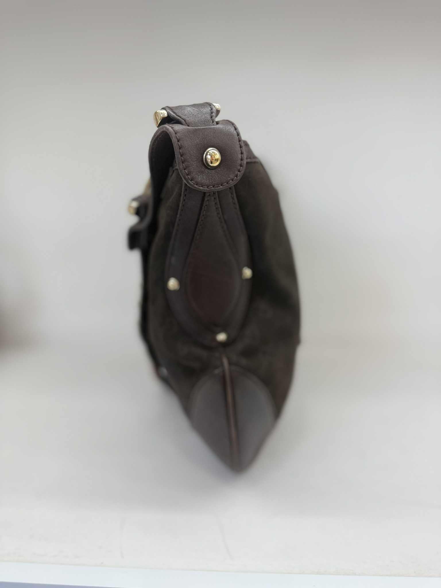 GUCCI TRACOLLA IN CAMOSCIO