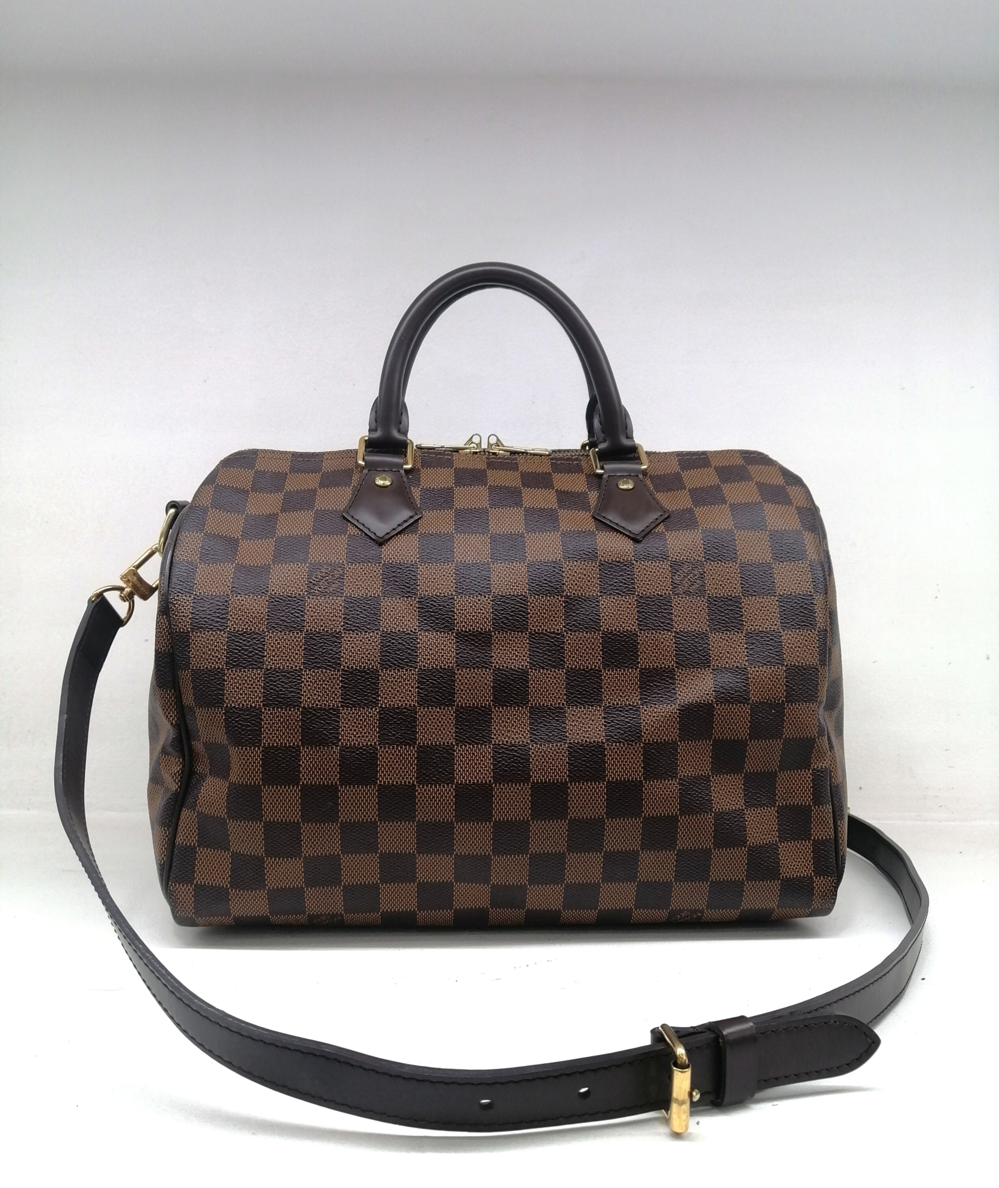 LOUIS VUITTON SPEEDY BANDOULIÈRE 30 EBEN