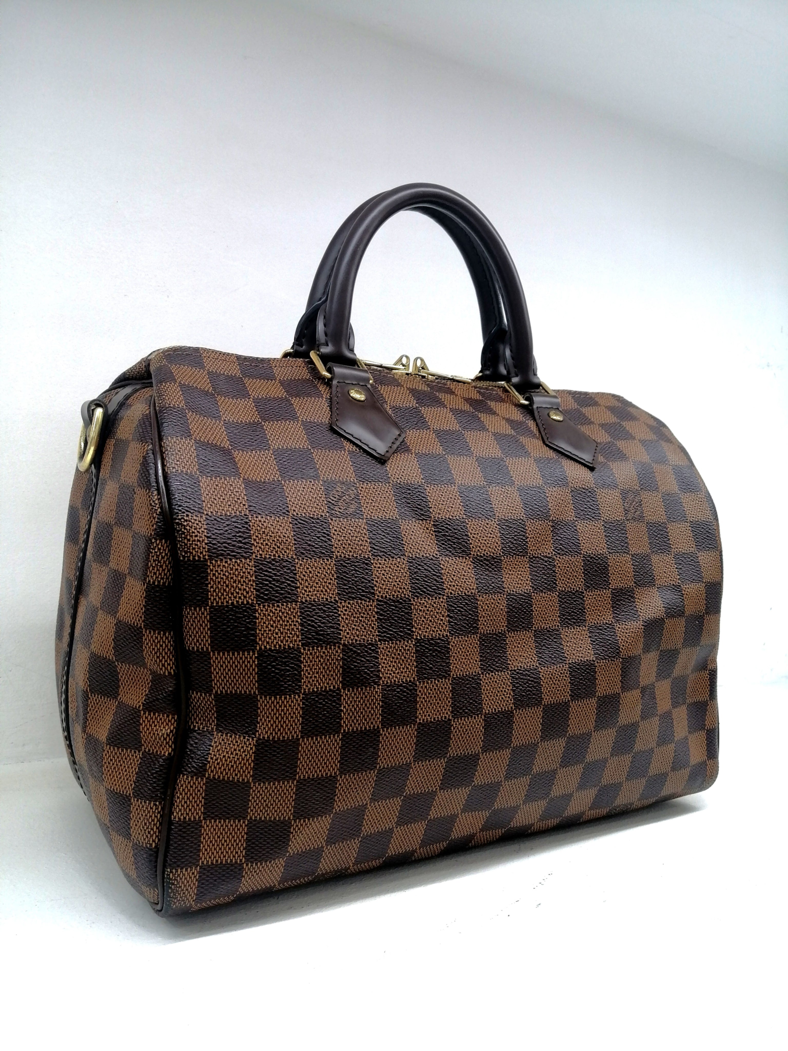LOUIS VUITTON SPEEDY BANDOULIÈRE 30 EBEN